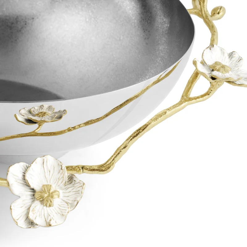 Michael Aram Orchid Low Oval Bowl - Image 9