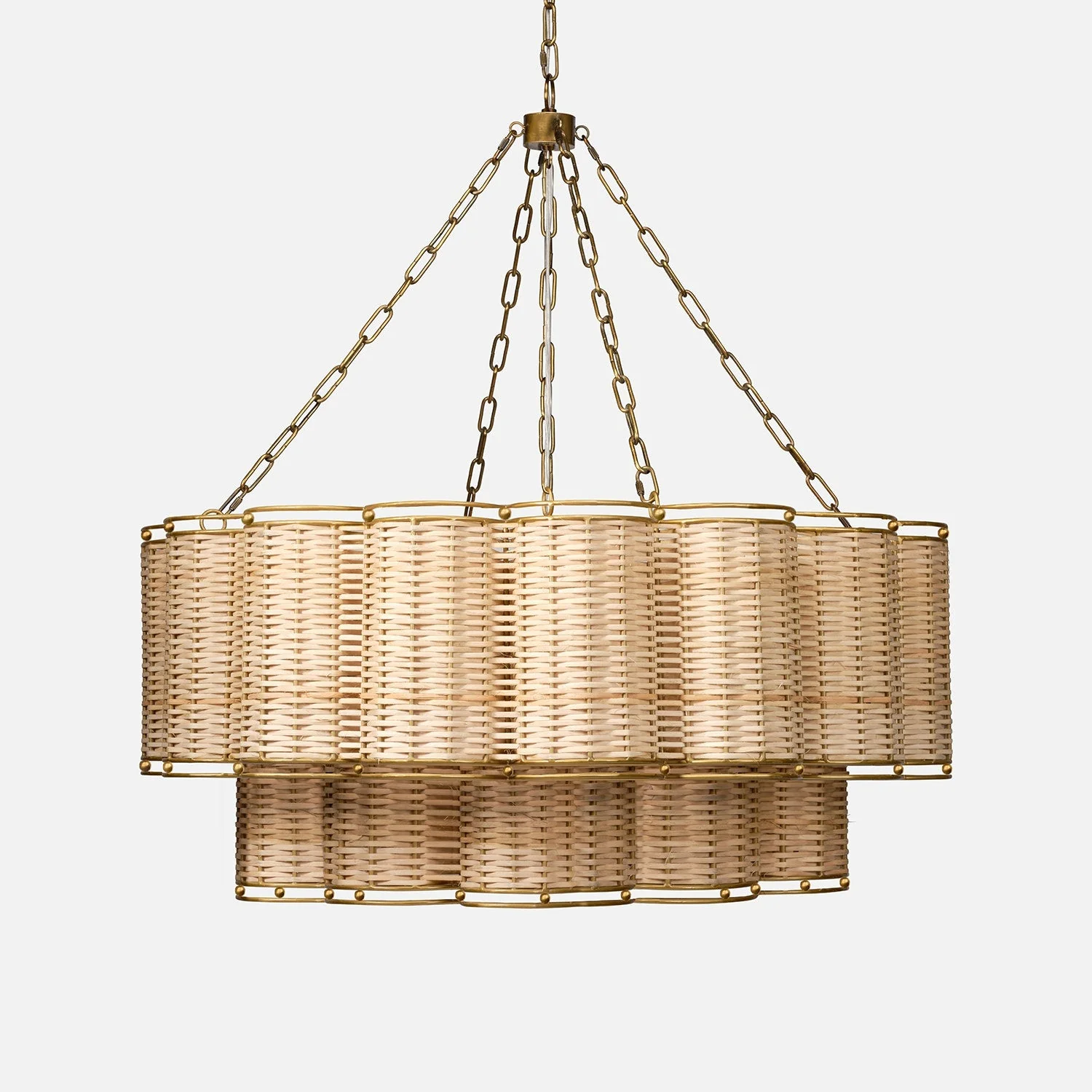 Orinda Modern Iron Chandelier - Image 2