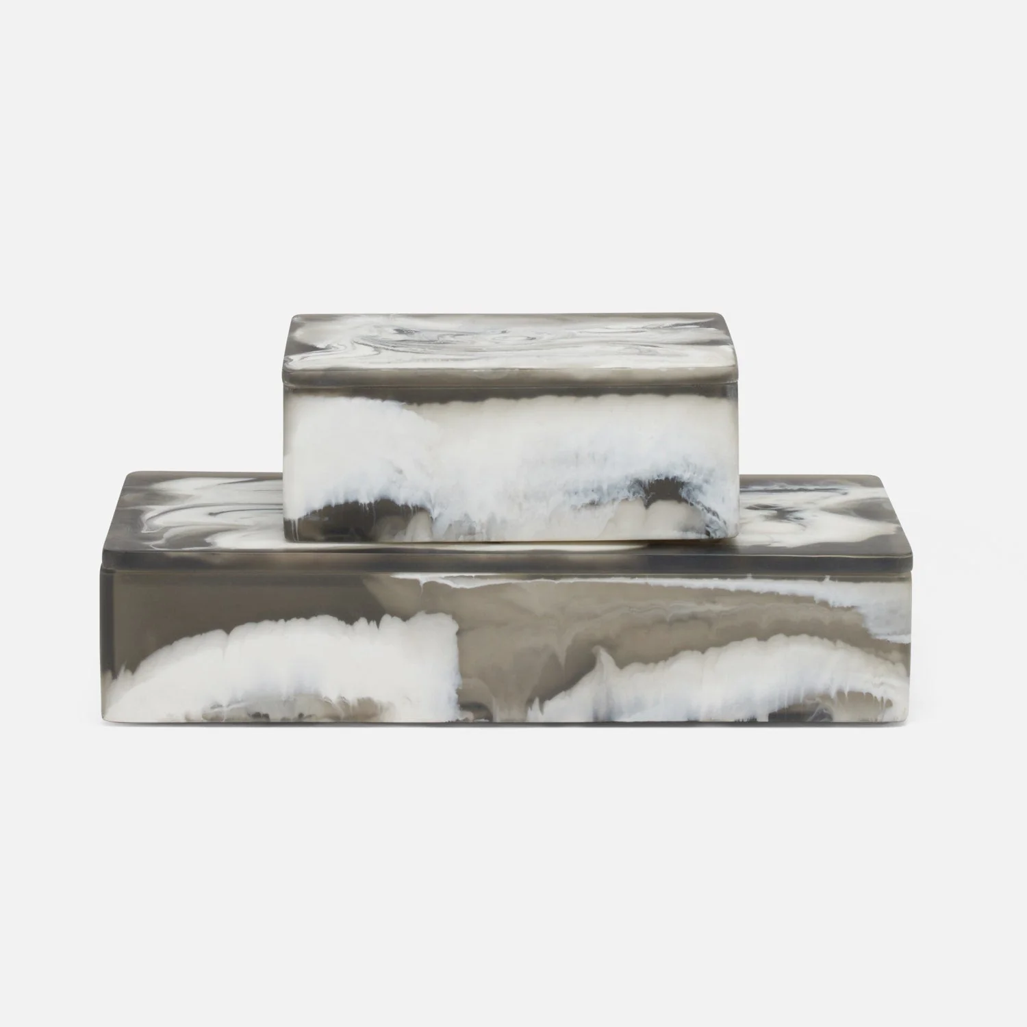 Osias Resin Box - Set of 2 - Image 4