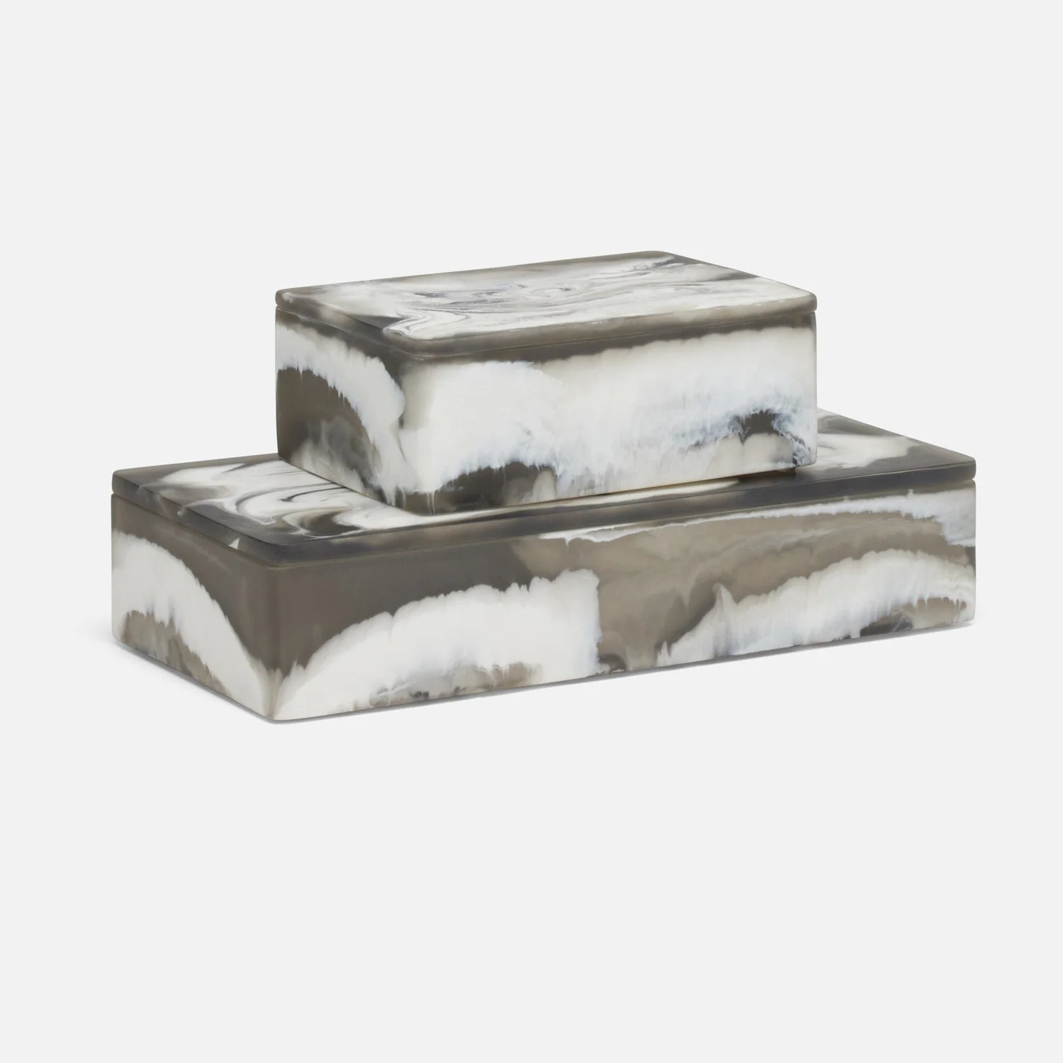 Osias Resin Box - Set of 2 - Image 5