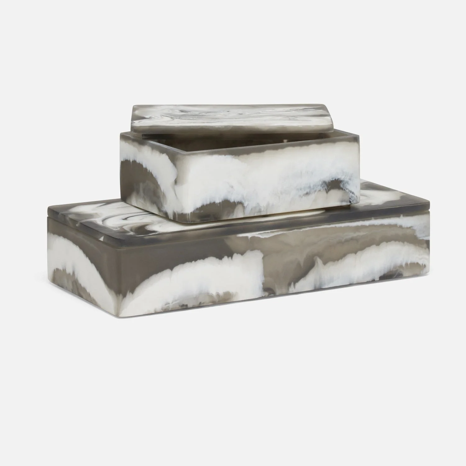 Osias Resin Box - Set of 2 - Image 6