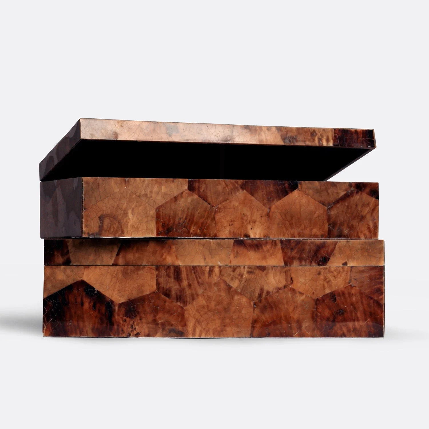 Palma Leaf Shell Box - Set of 2 - Image 5