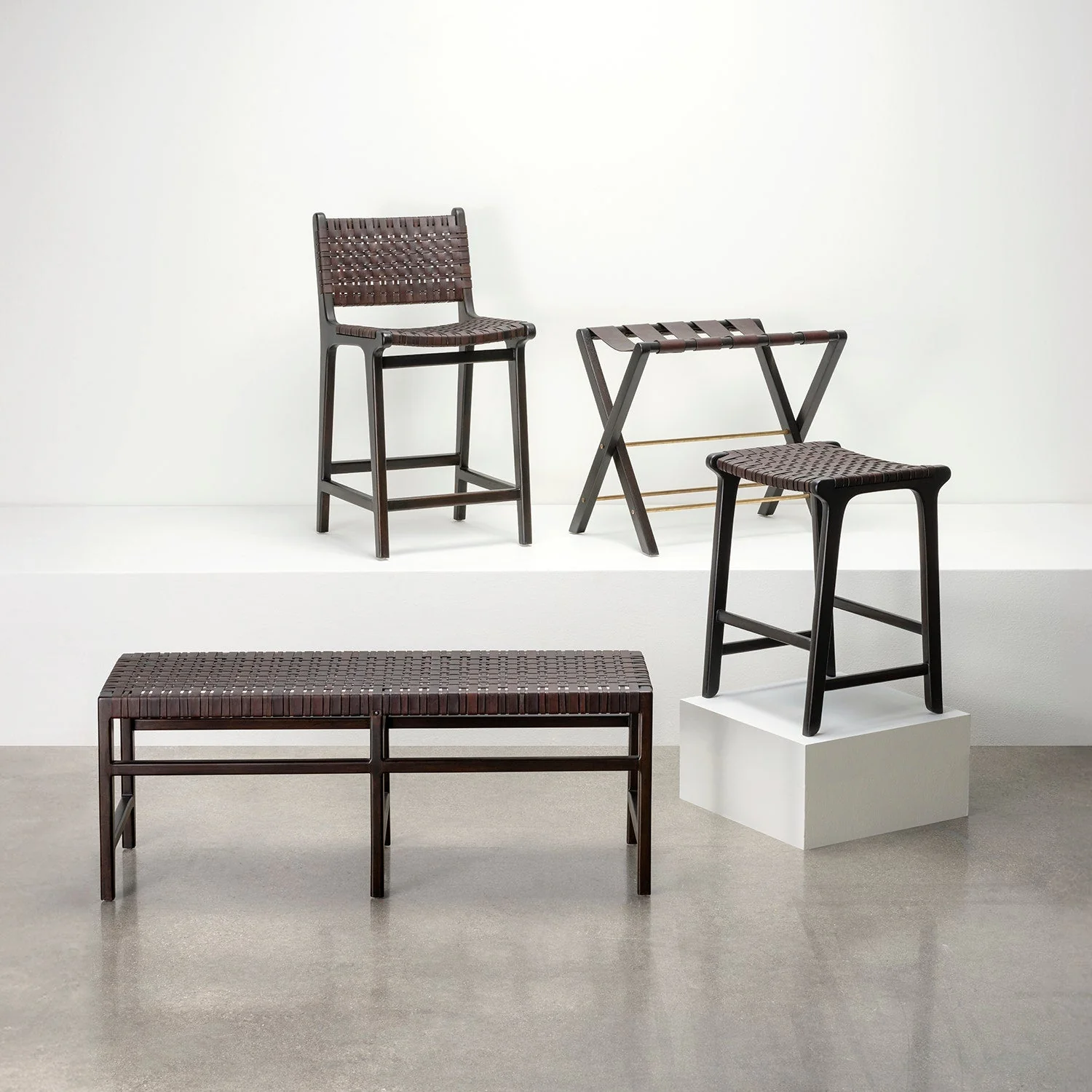 Percy Counter Stool With Backrest - Image 12