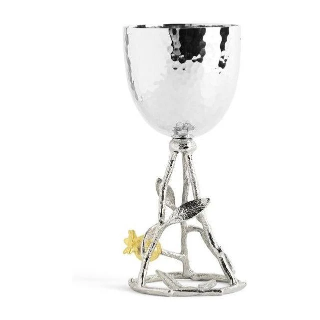 Michael Aram Pomegranate Silver & Gold Kiddish Cup - Image 2