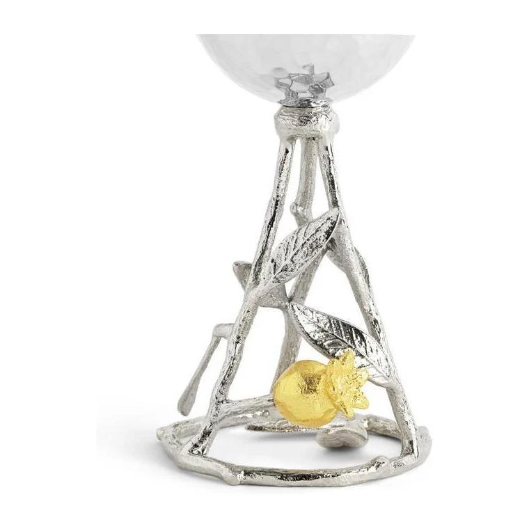 Michael Aram Pomegranate Silver & Gold Kiddish Cup - Image 4