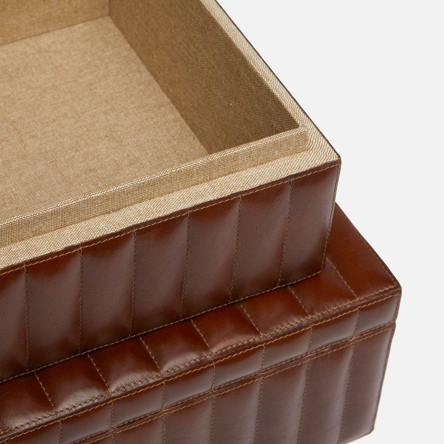 Rayford Leather Box - Set of 2 - Image 5