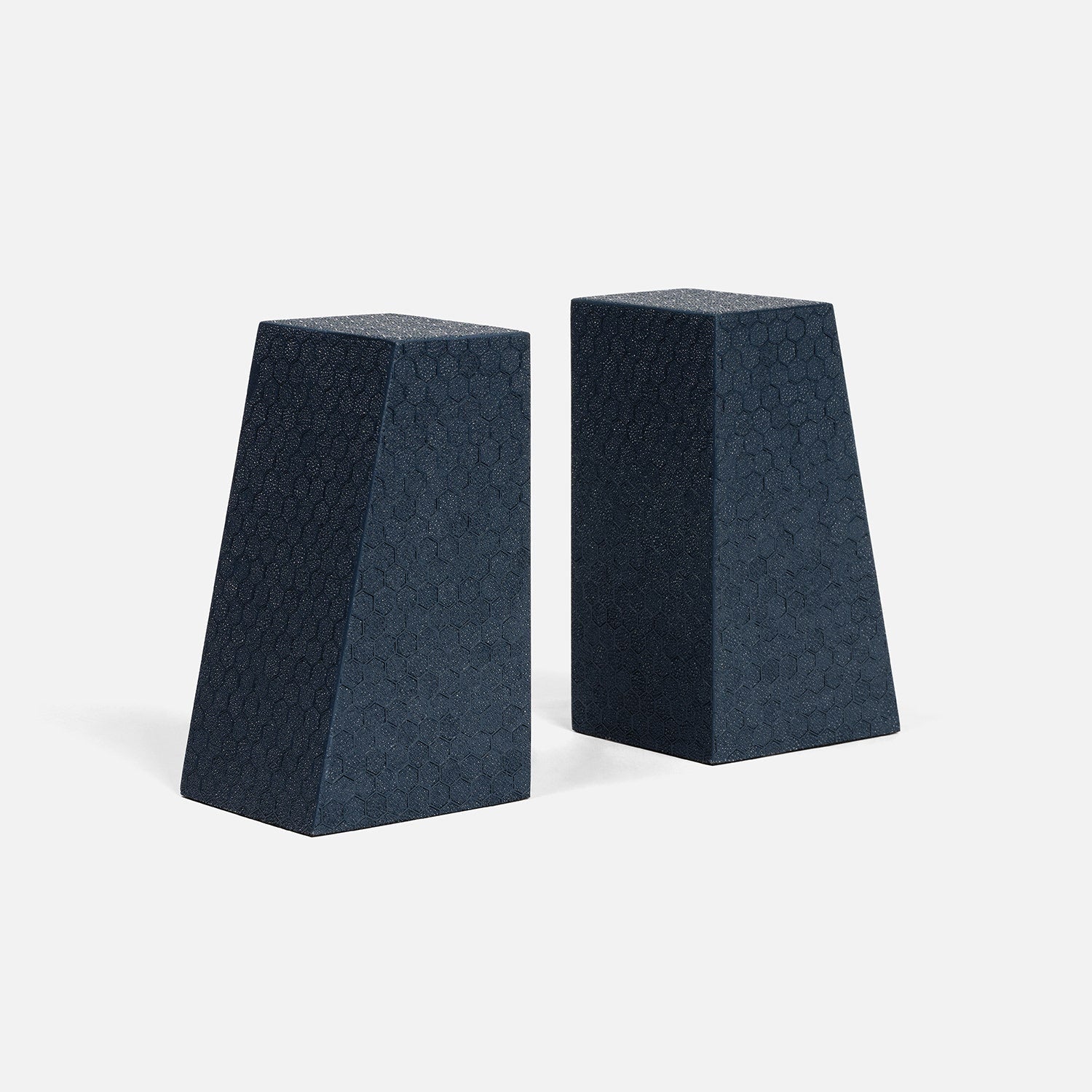 Rene Faux Shagreen Bookend Set - Image 11