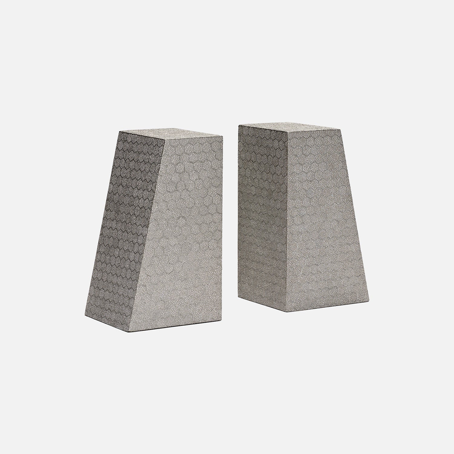 Rene Faux Shagreen Bookend Set - Image 17