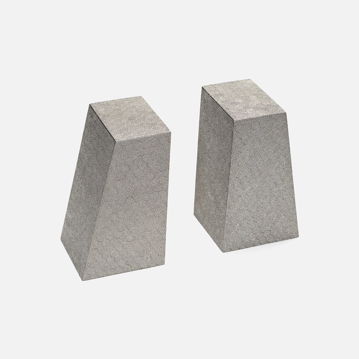 Rene Faux Shagreen Bookend Set - Image 18