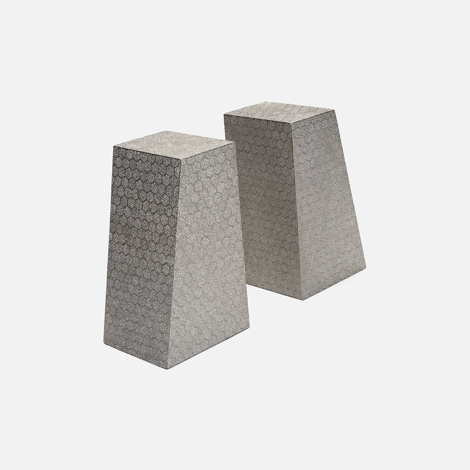 Rene Faux Shagreen Bookend Set - Image 19