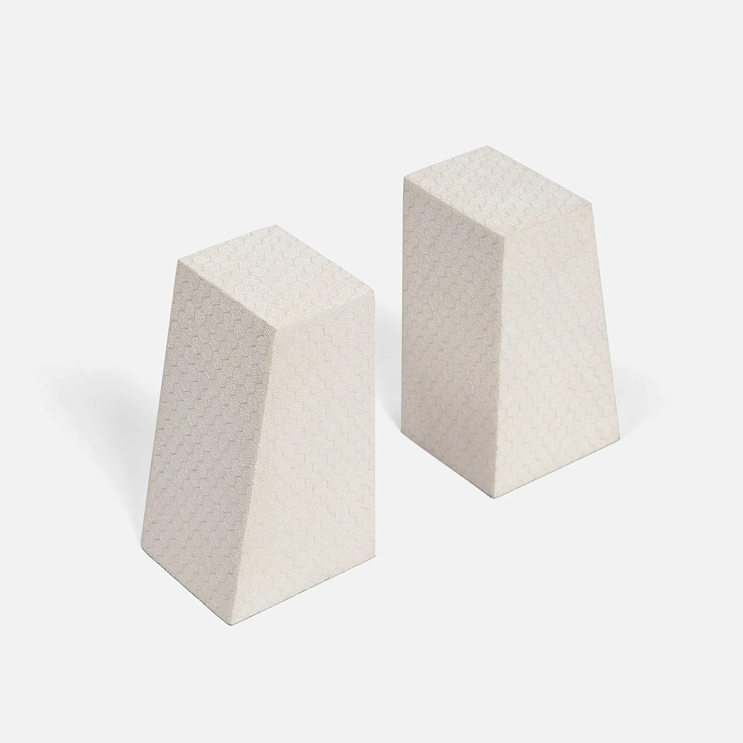 Rene Faux Shagreen Bookend Set - Image 6