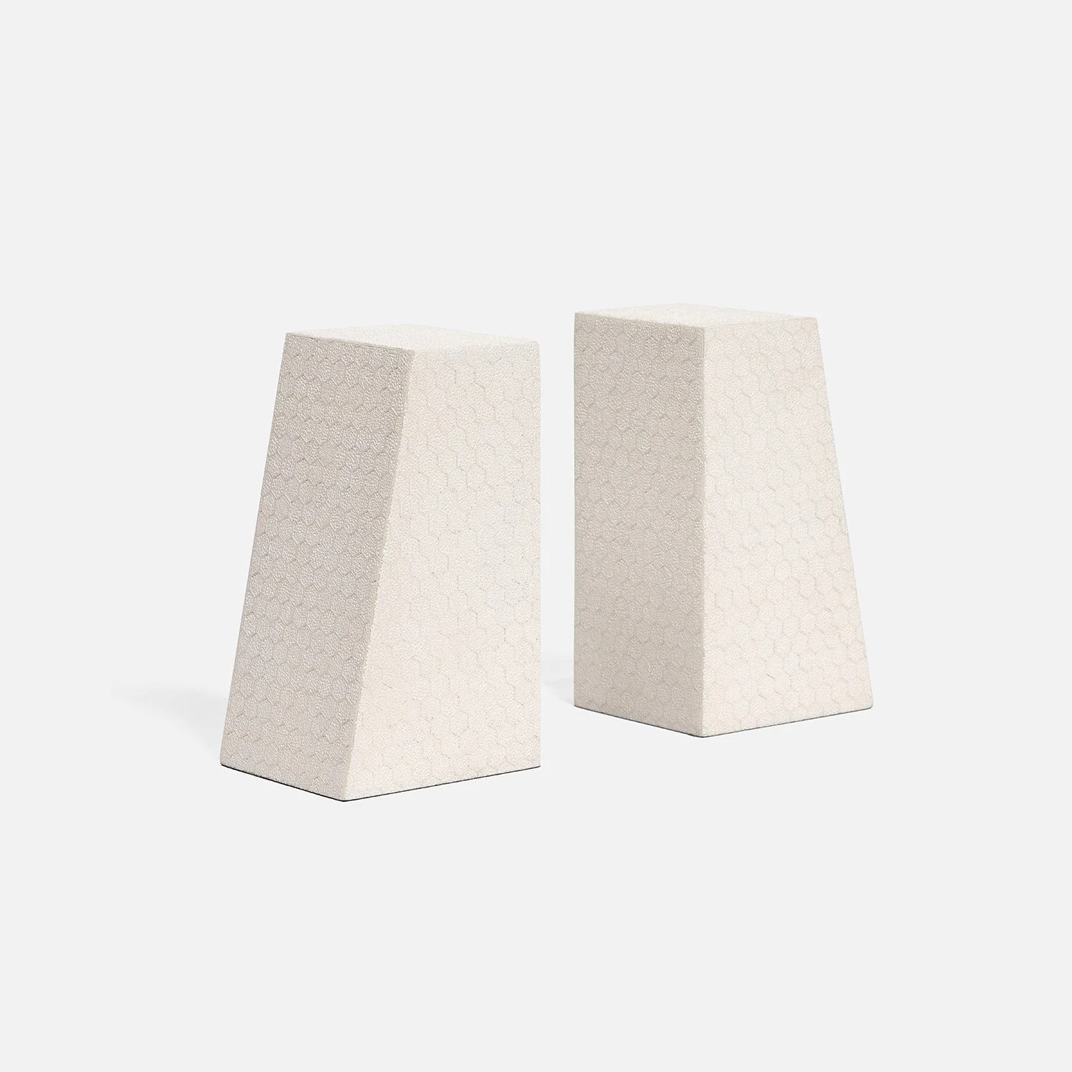 Rene Faux Shagreen Bookend Set - Image 7
