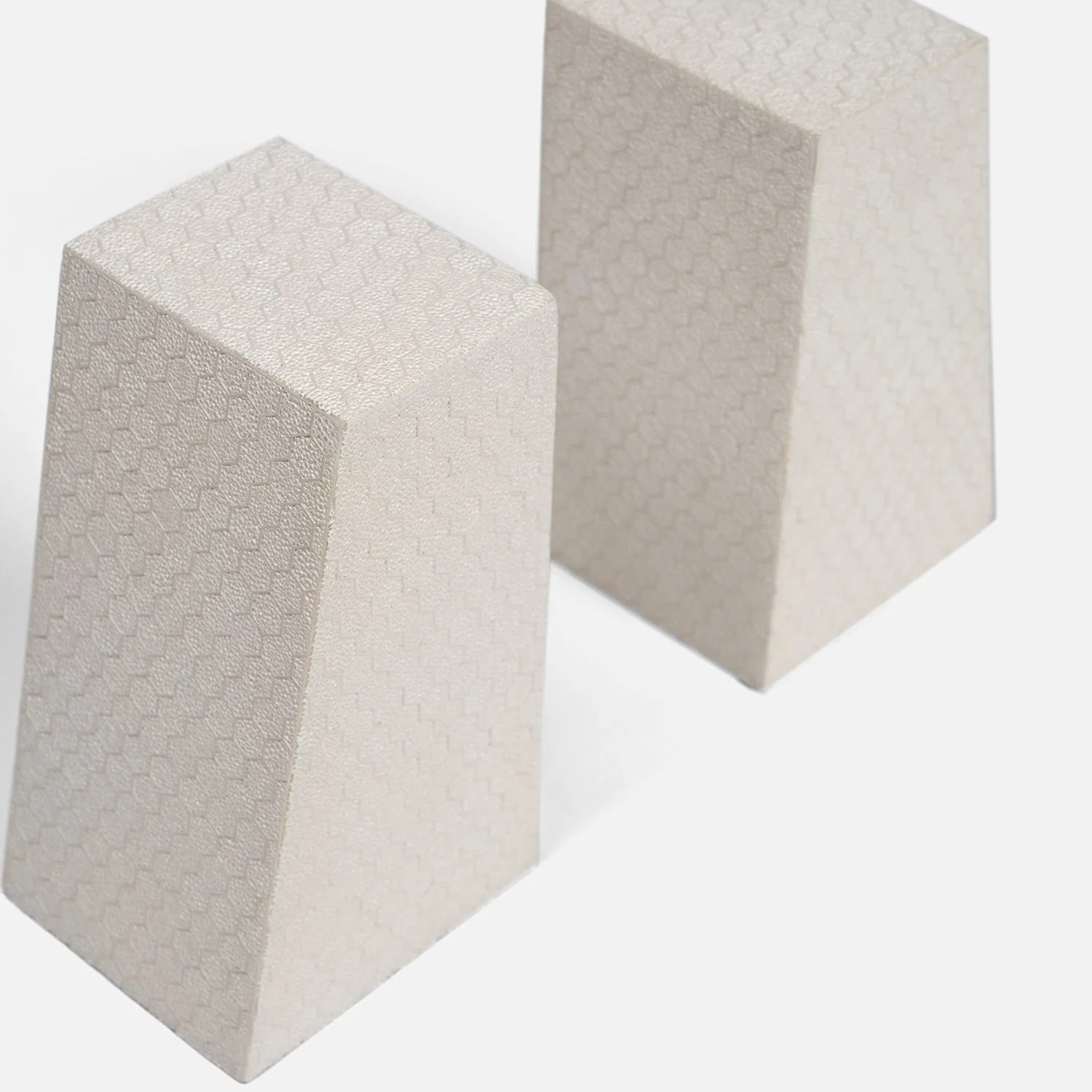 Rene Faux Shagreen Bookend Set - Image 8