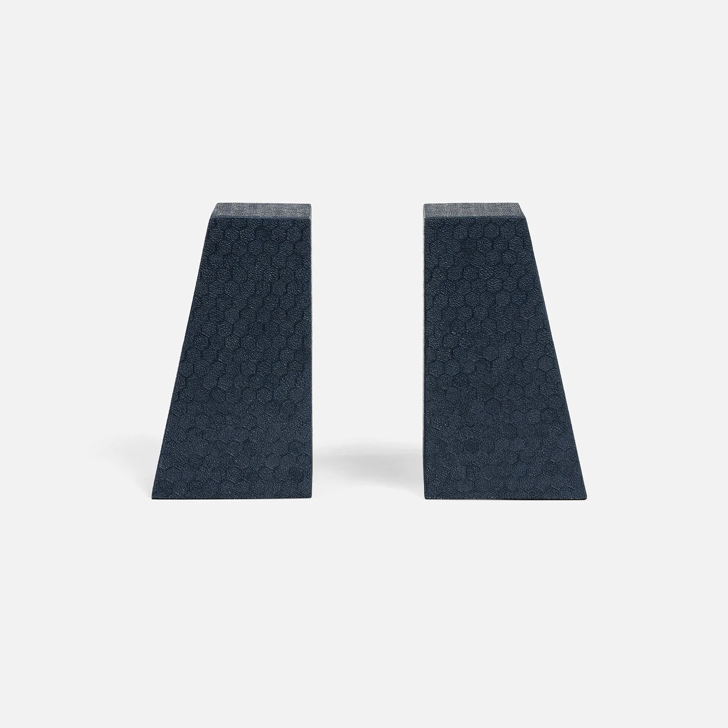 Rene Faux Shagreen Bookend Set - Image 9