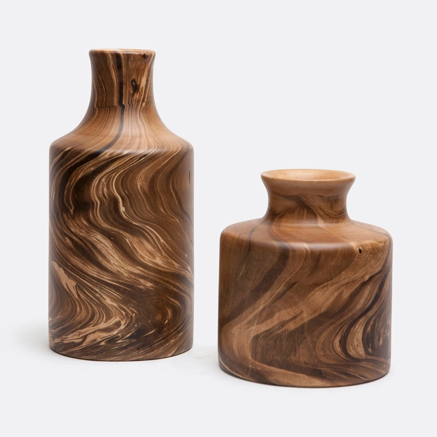 Rivka Mango Wood Vase - Multiple of 2 - Image 5