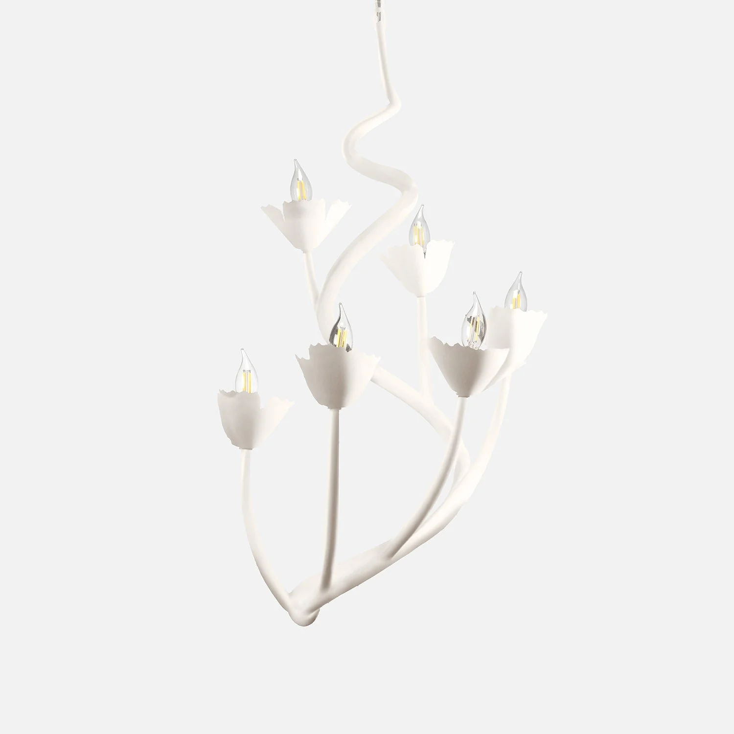 Rosemary Curved Floral Chandelier - Image 8