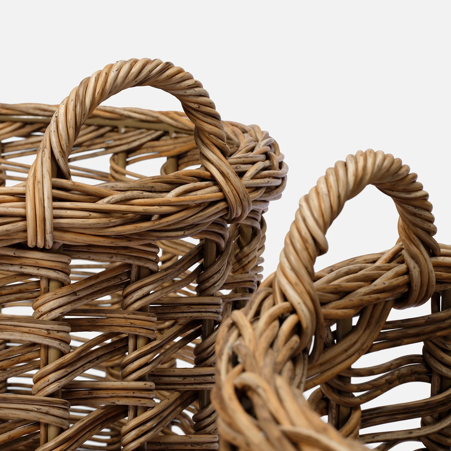 Rossie Woven Storage Basket - Set of 2 - Image 3