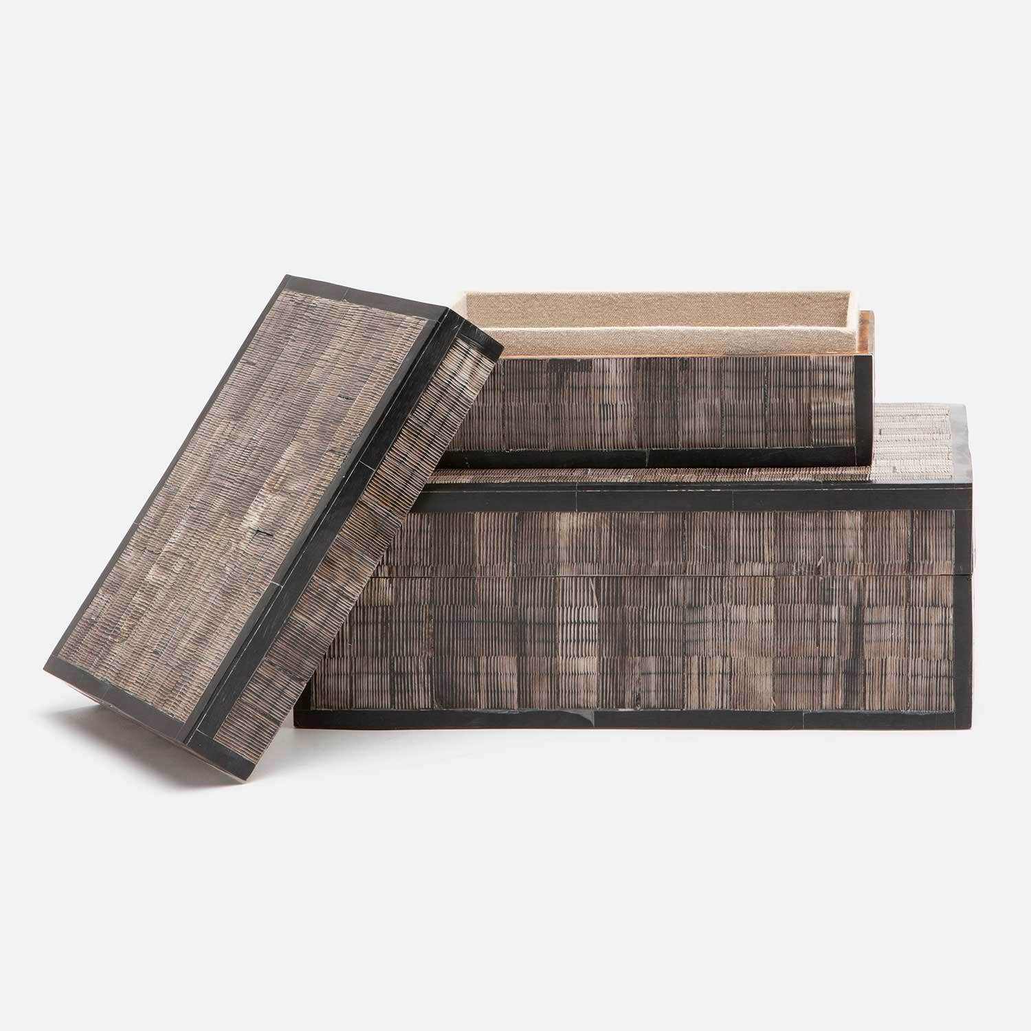 Ruben Etched Horn Box - Set of 2 - Image 2