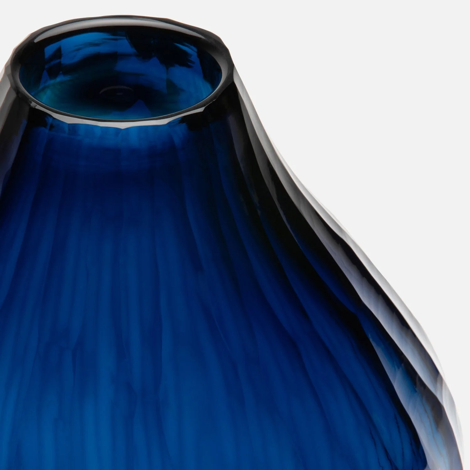 Santiago Ocean Blue Vase - Image 5