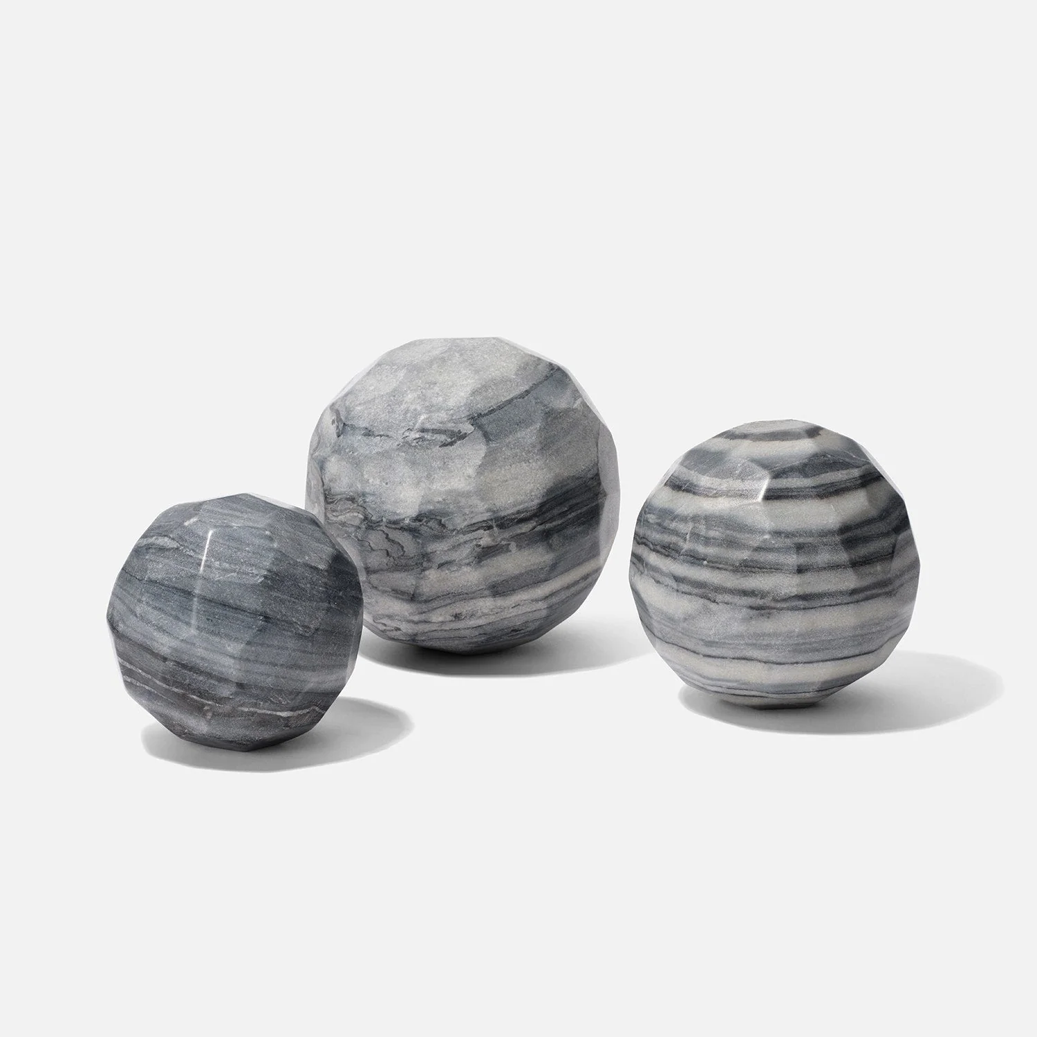 Saul Marble Golf Sculpture - Set of 3 - Image 2