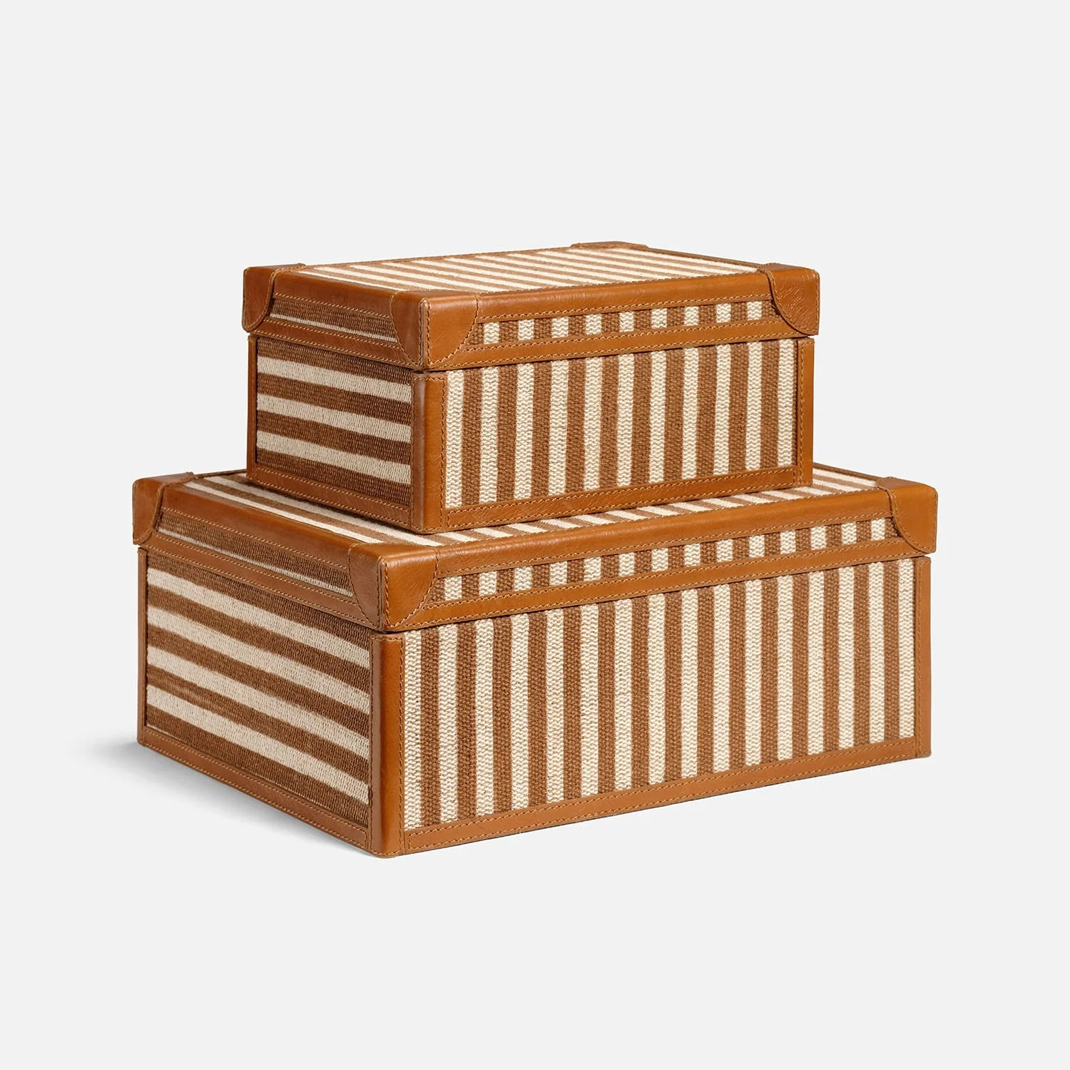 Sawyer Jute & Leather Box - Set of 2 - Image 10