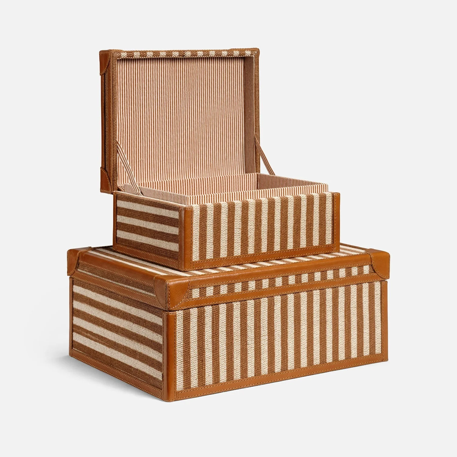 Sawyer Jute & Leather Box - Set of 2 - Image 12