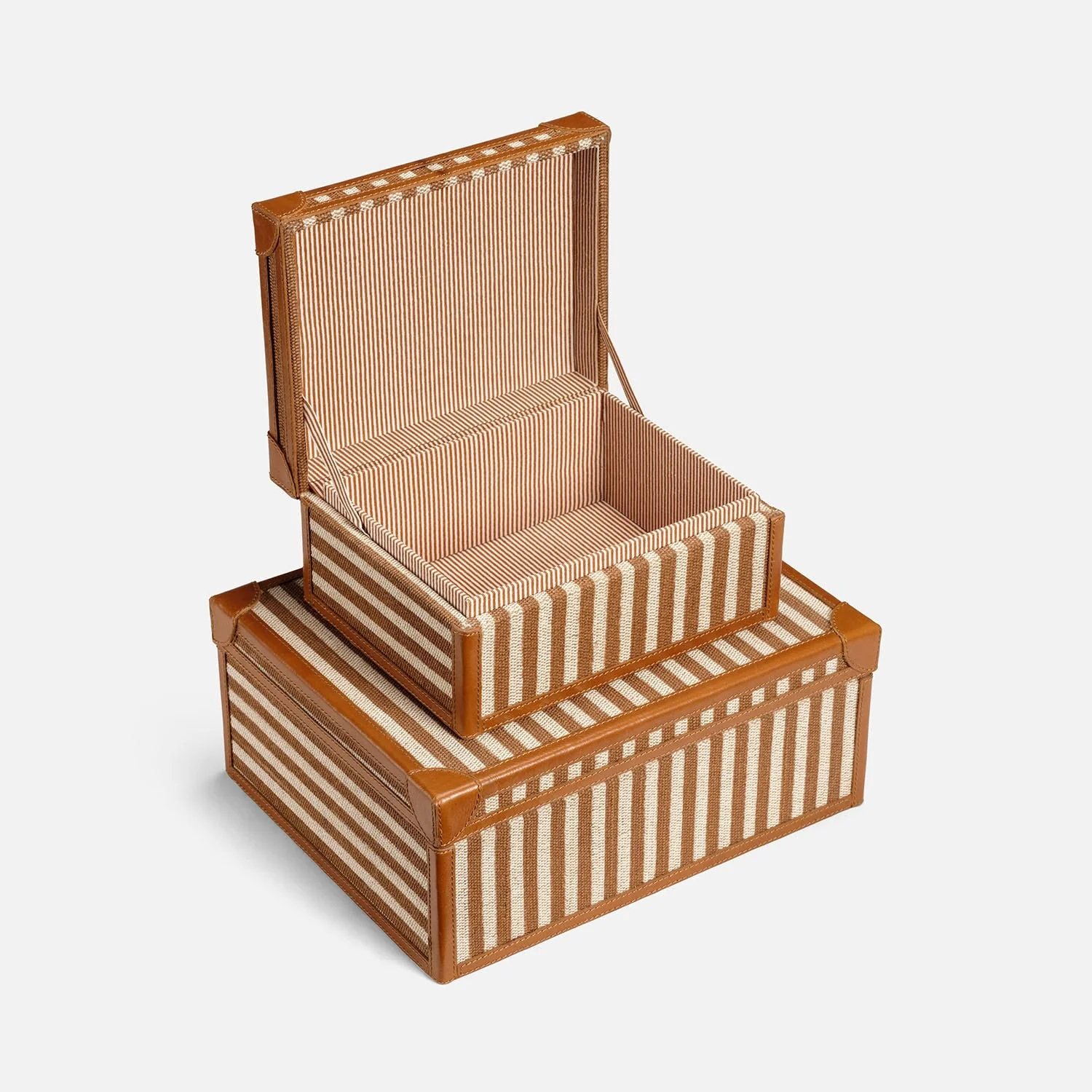 Sawyer Jute & Leather Box - Set of 2 - Image 13