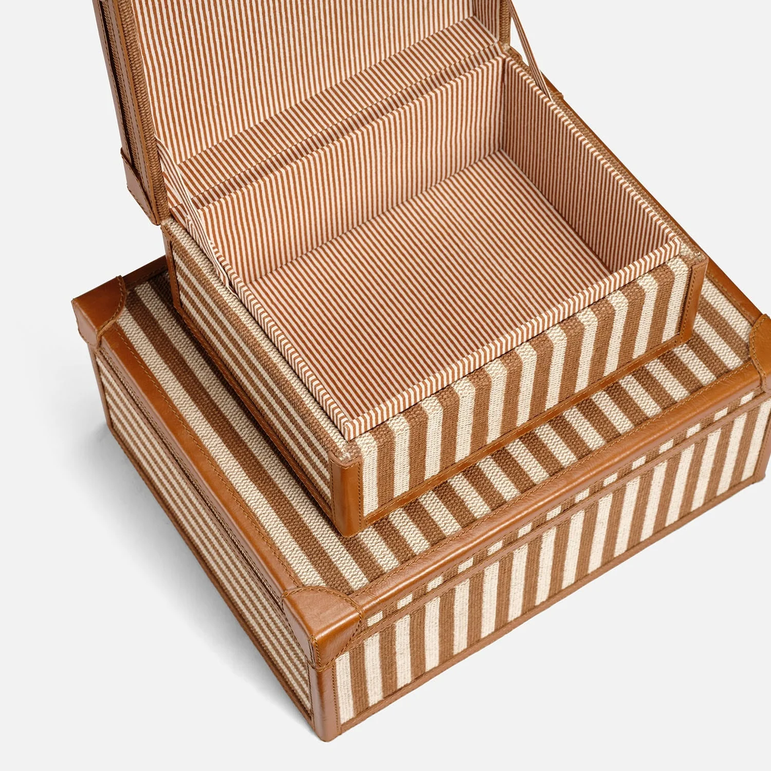Sawyer Jute & Leather Box - Set of 2 - Image 14