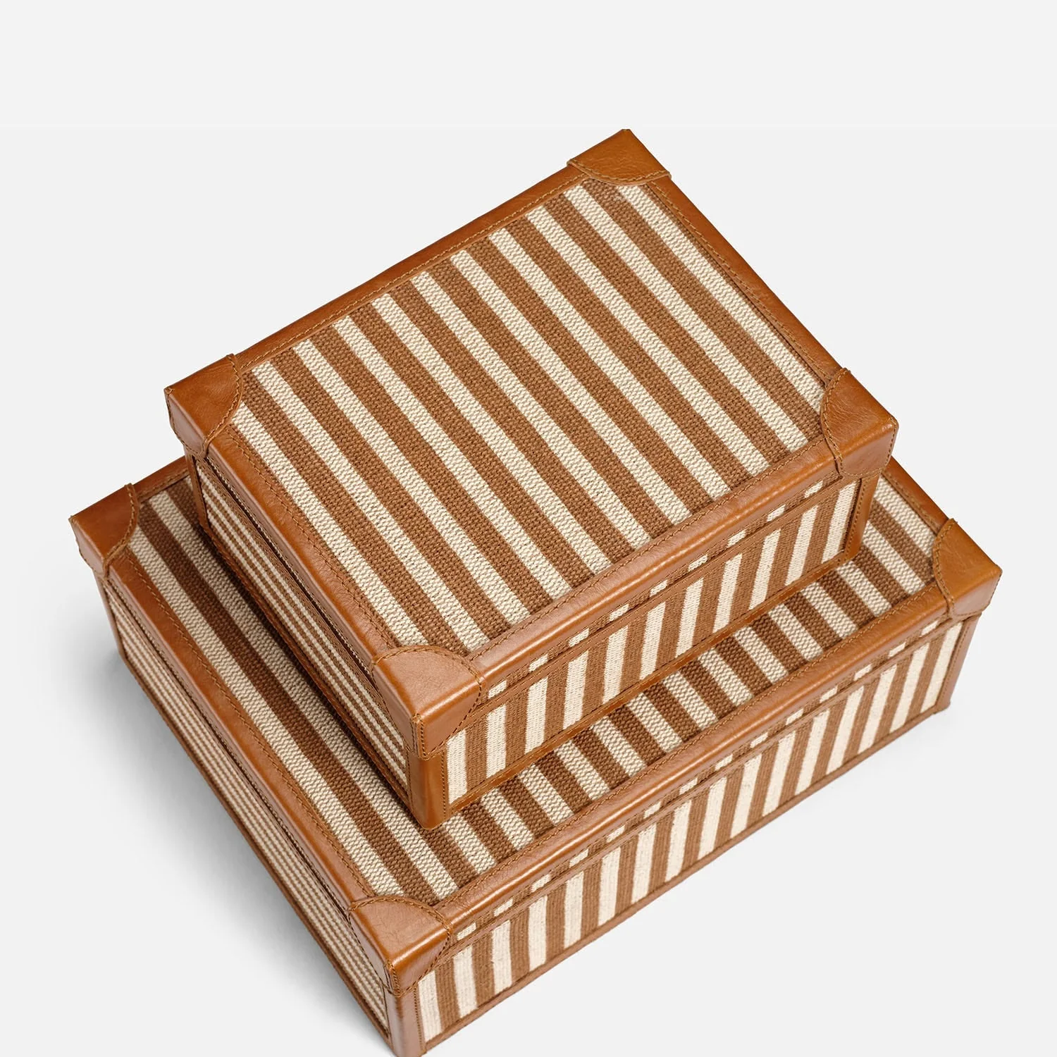 Sawyer Jute & Leather Box - Set of 2 - Image 15