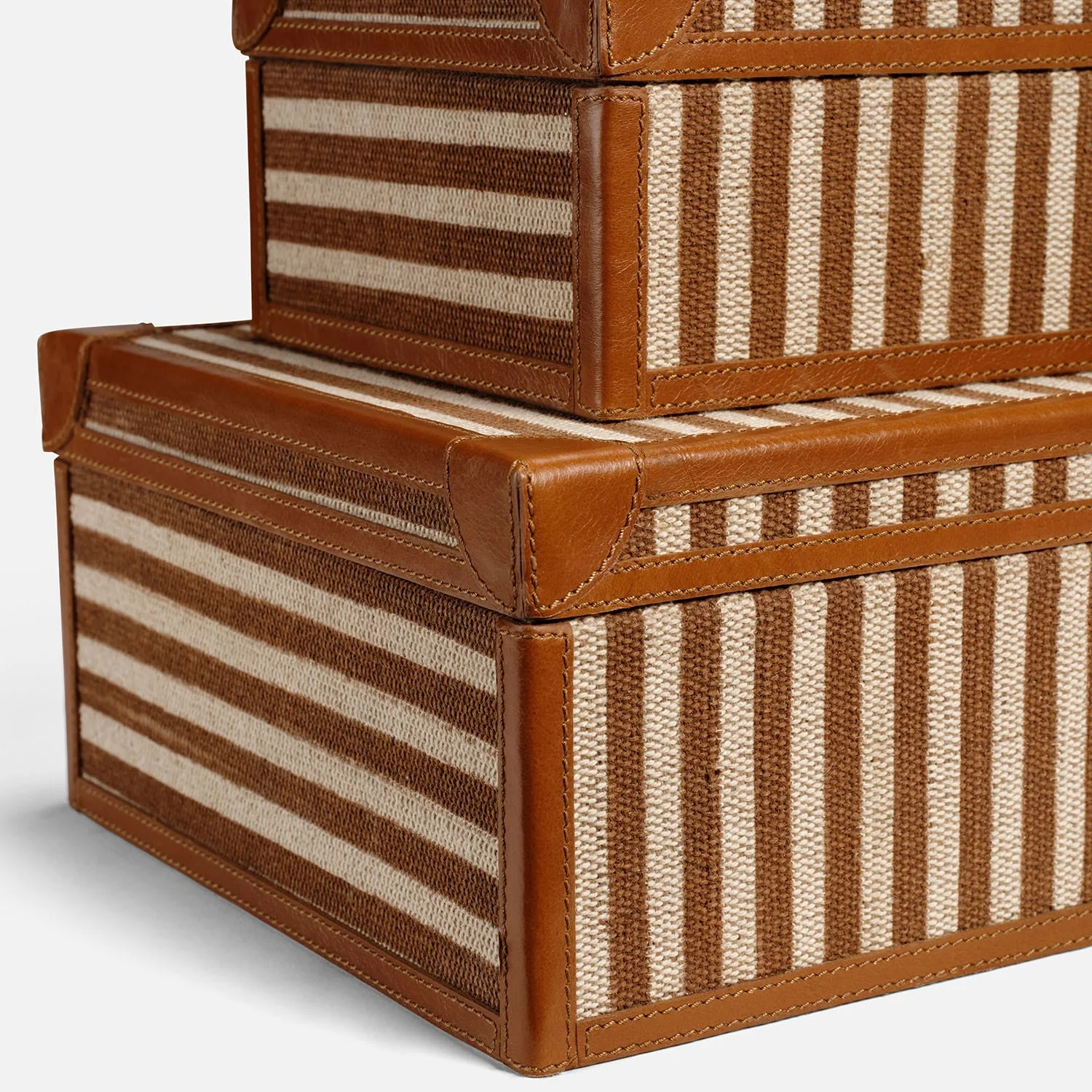 Sawyer Jute & Leather Box - Set of 2 - Image 16