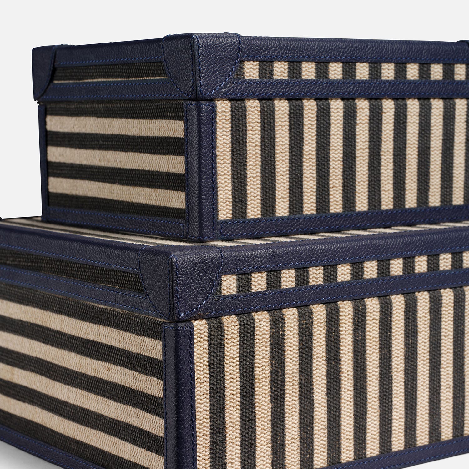 Sawyer Jute & Leather Box - Set of 2 - Image 25