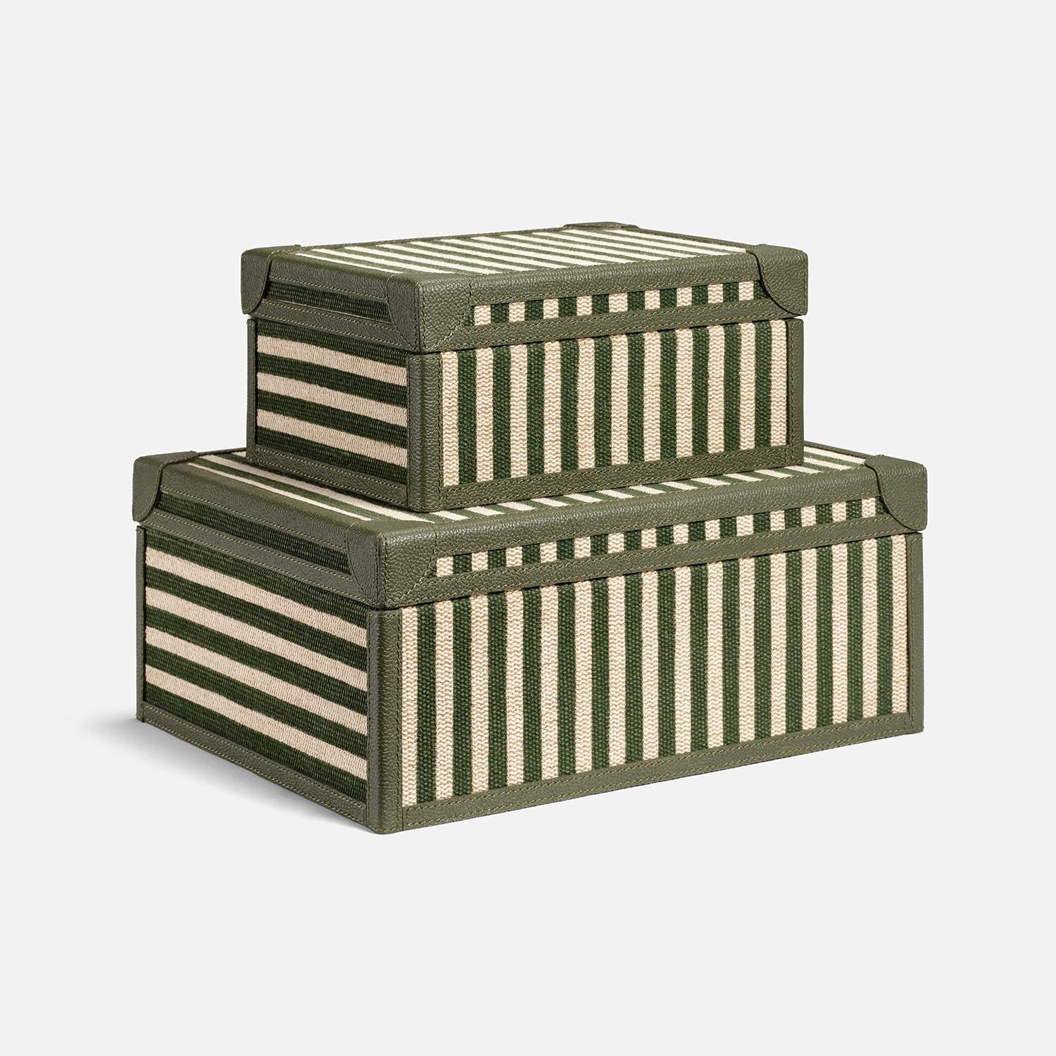 Sawyer Jute & Leather Box - Set of 2 - Image 3