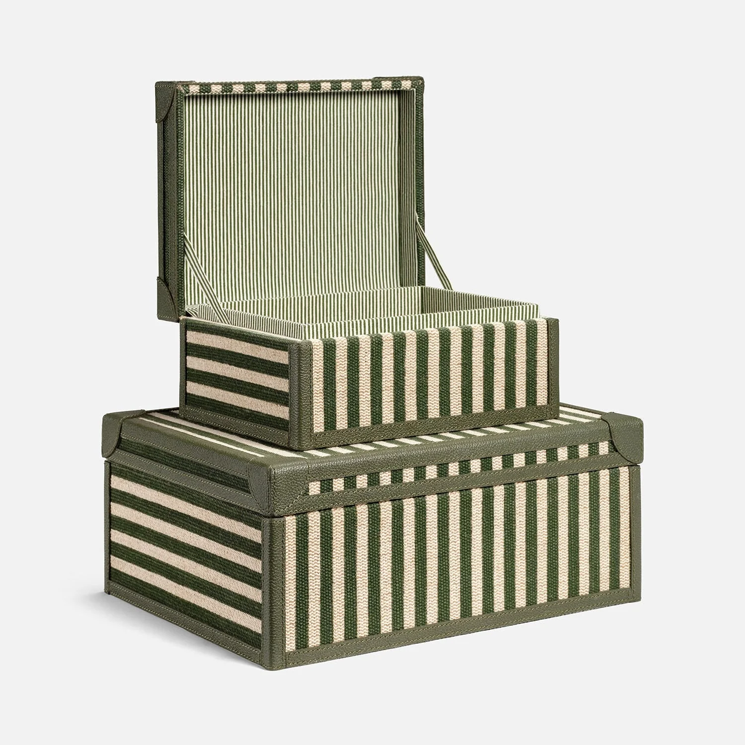 Sawyer Jute & Leather Box - Set of 2 - Image 4