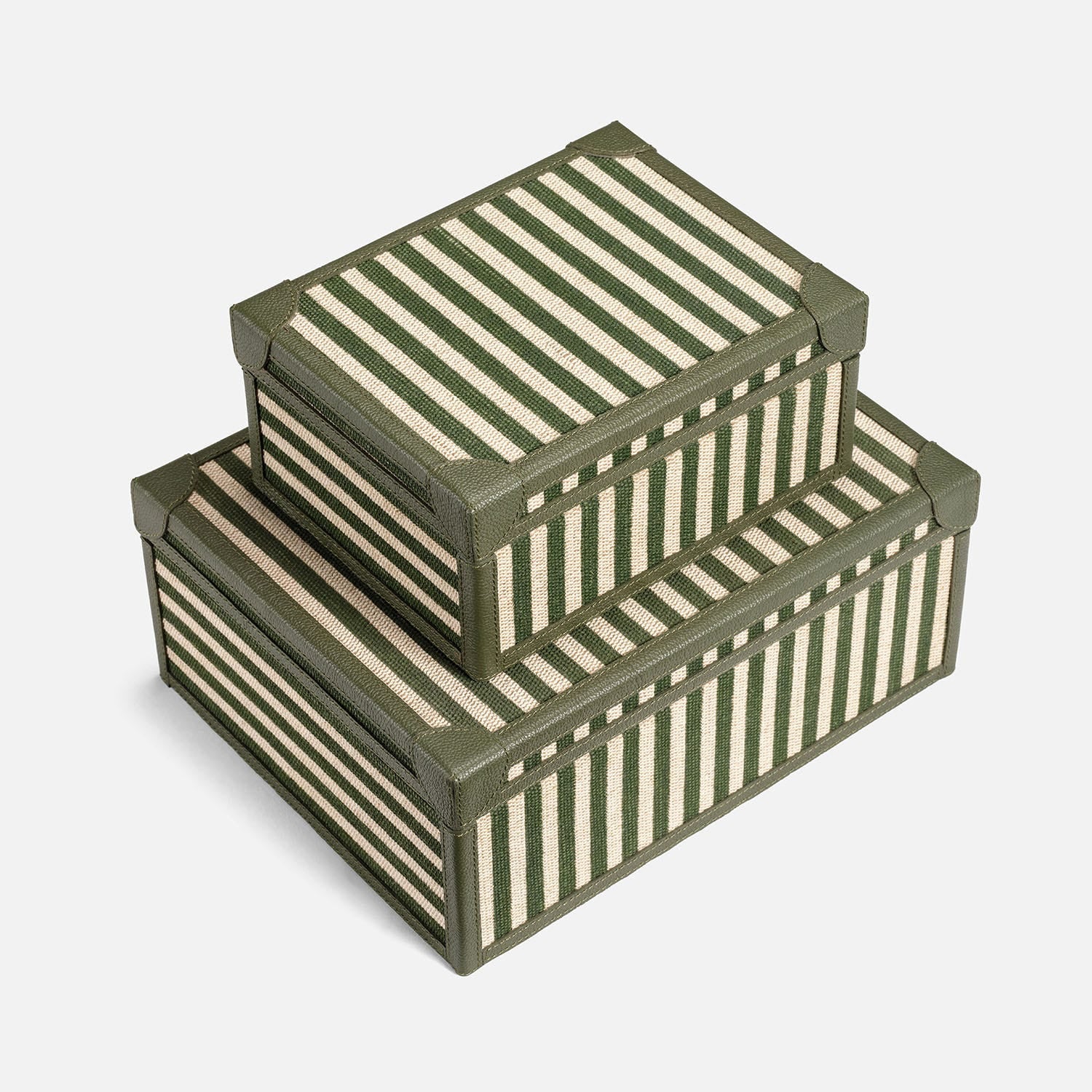 Sawyer Jute & Leather Box - Set of 2 - Image 5