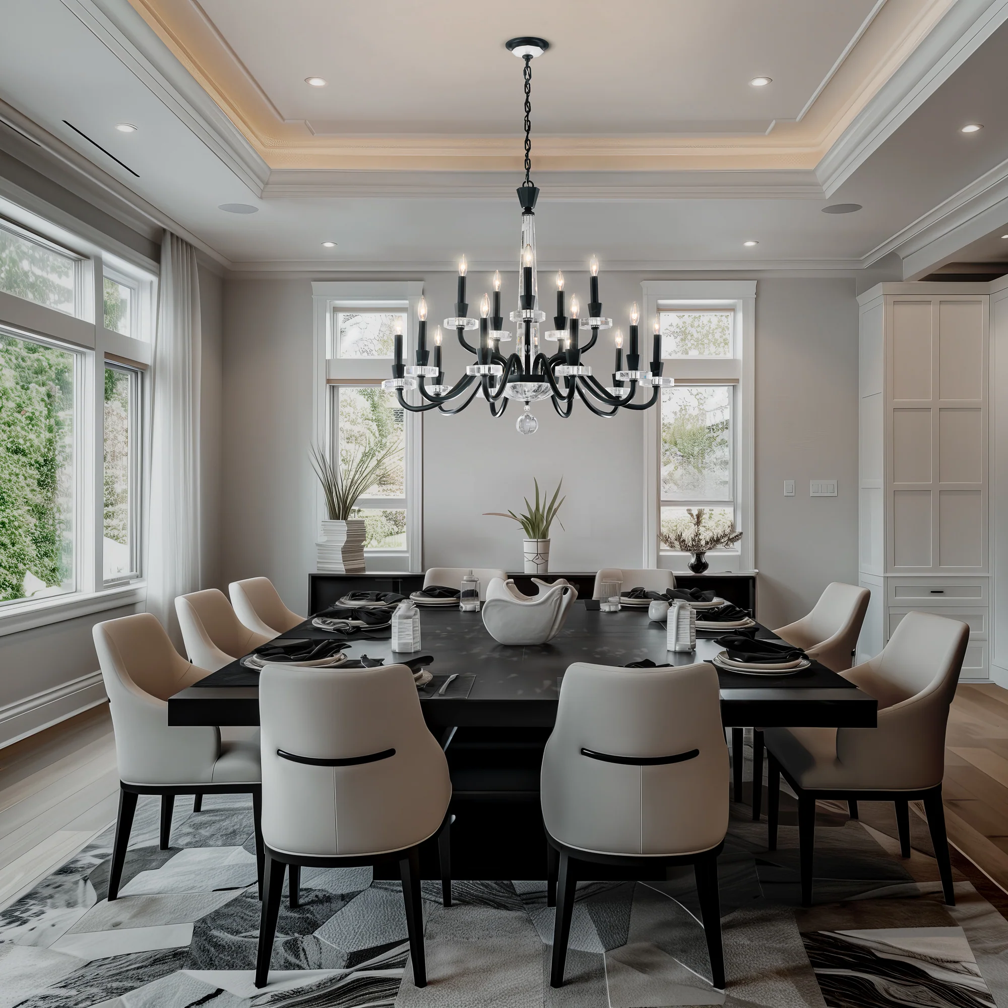 Schonbek Amadeus S9338 Chandelier - Image 4