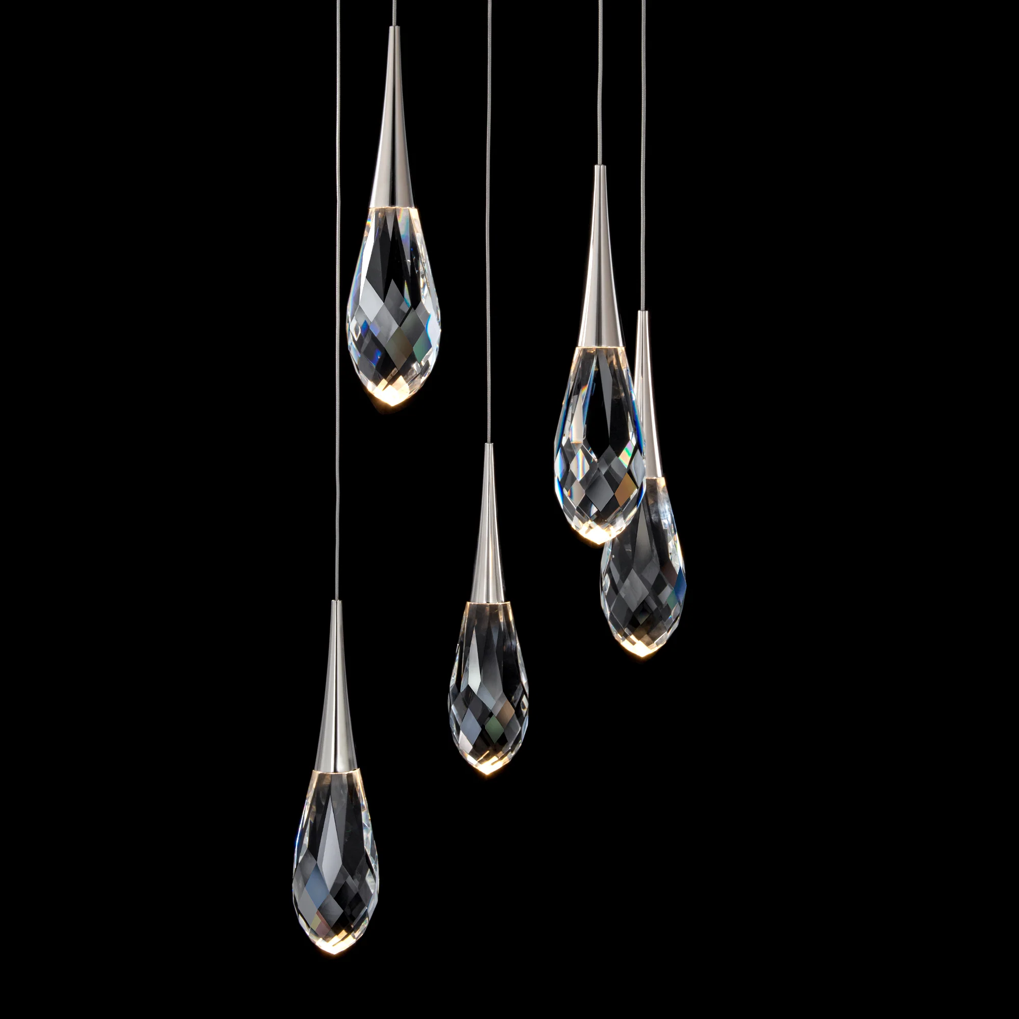Schonbek Hibiscus BPD21205 Multi-Light Pendant - Image 3