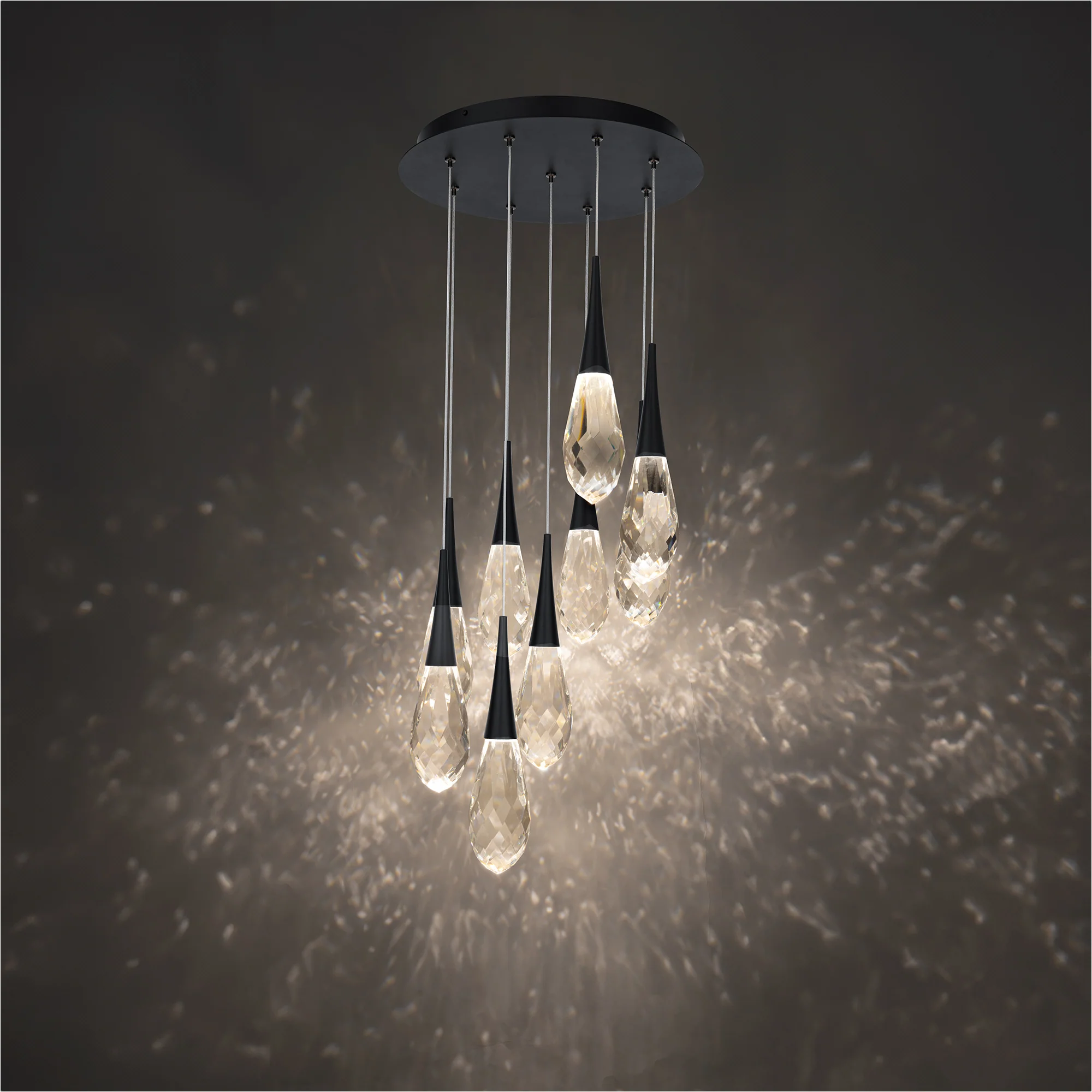 Schonbek Hibiscus BPD21209 Multi-Light Pendant - Image 2
