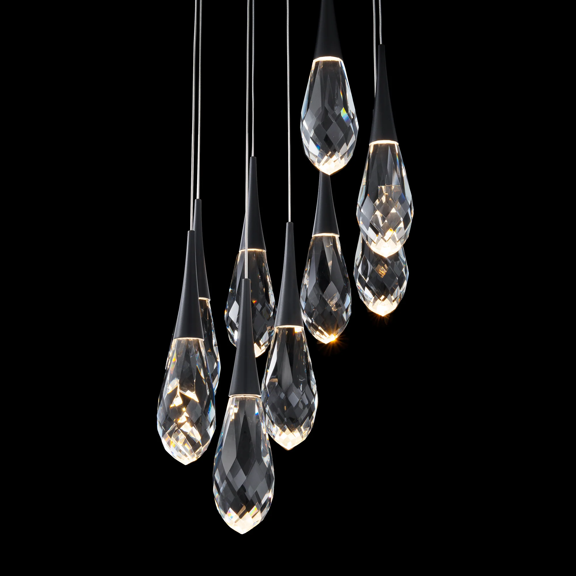 Schonbek Hibiscus BPD21209 Multi-Light Pendant - Image 3