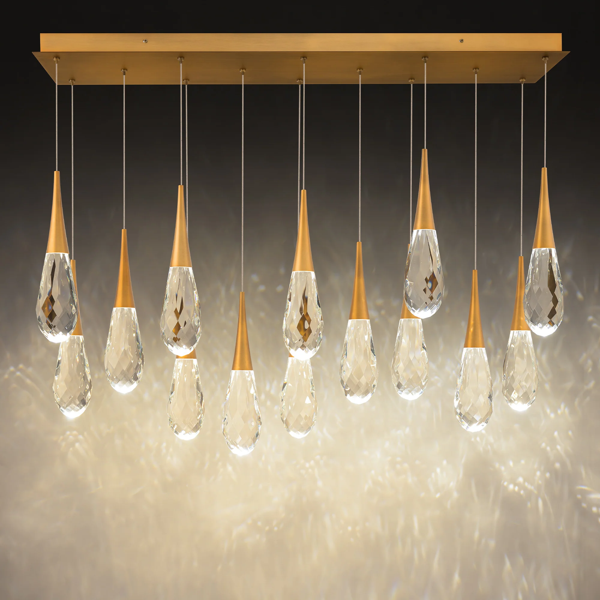Schonbek Hibiscus BPD21214L Multi-Light Pendant - Image 2