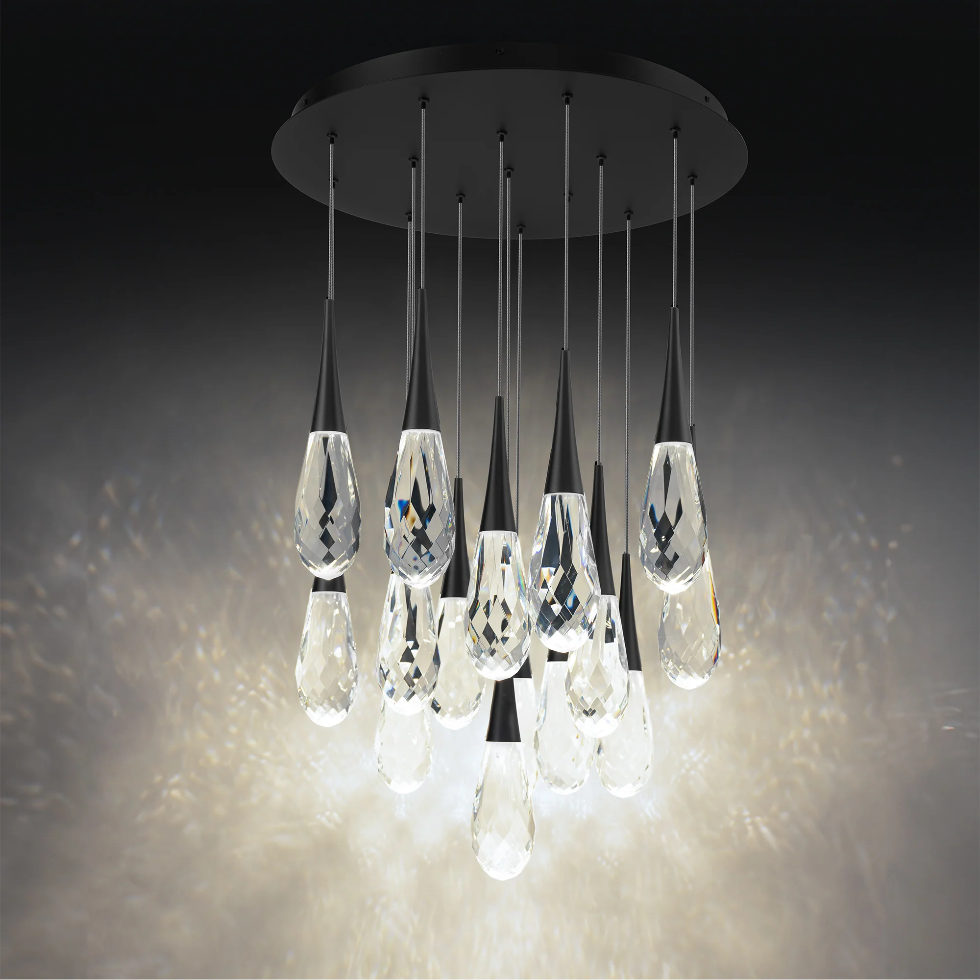 Schonbek Hibiscus BPD21215 Multi-Light Pendant - Image 2