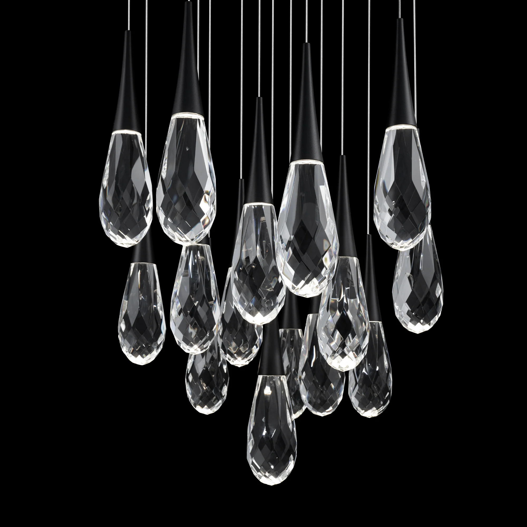 Schonbek Hibiscus BPD21215 Multi-Light Pendant - Image 3