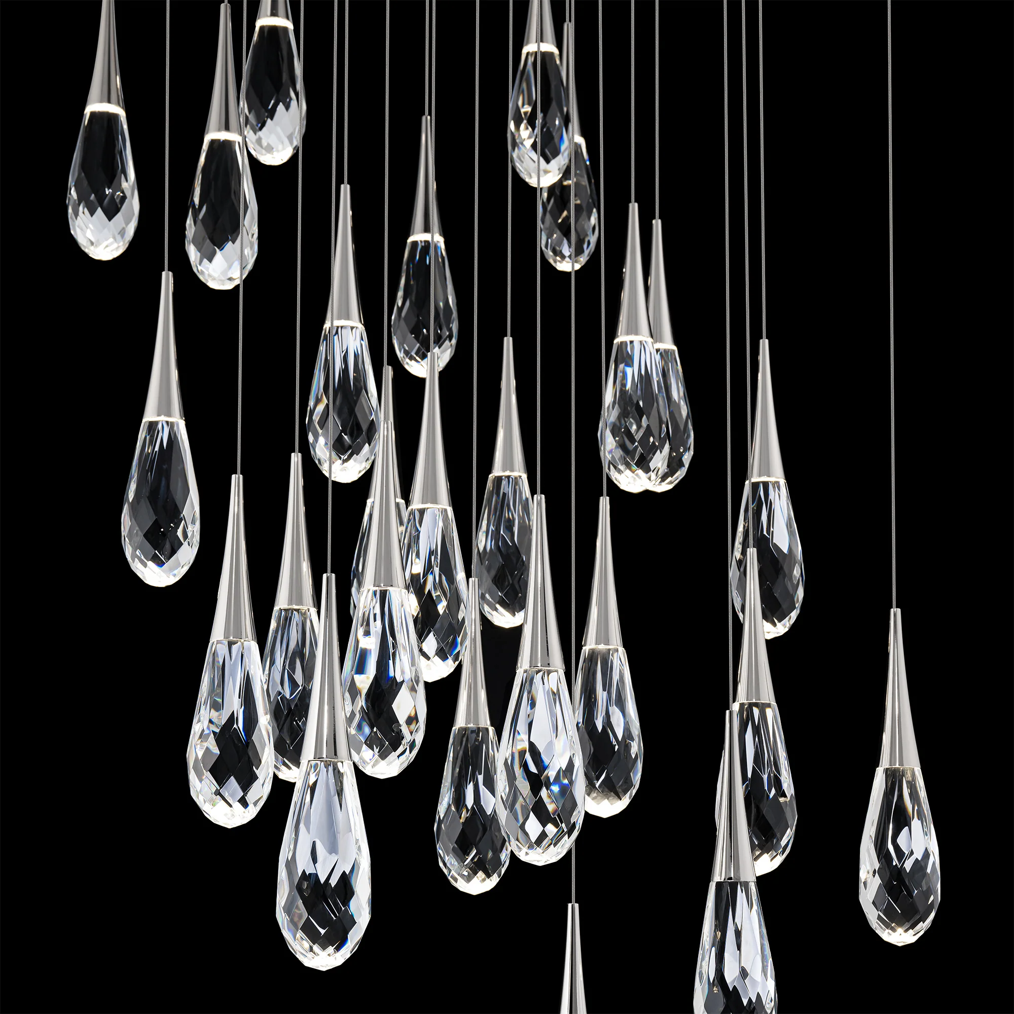 Schonbek Hibiscus BPD21225S Multi-Light Pendant - Image 3