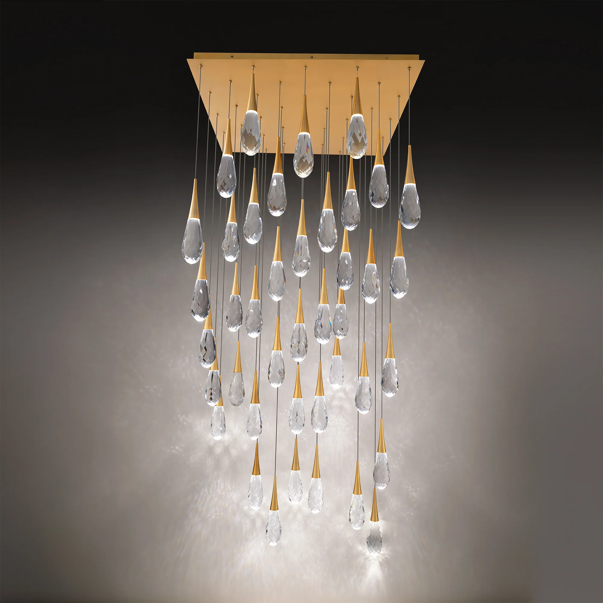Schonbek Hibiscus BPD21241S Multi-Light Pendant - Image 2
