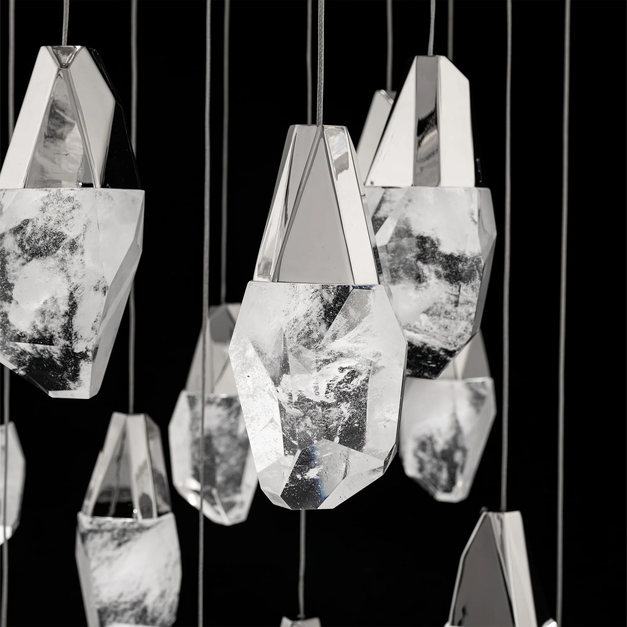 Schonbek Martini BPD20225S Multi-Light Pendant - Image 3