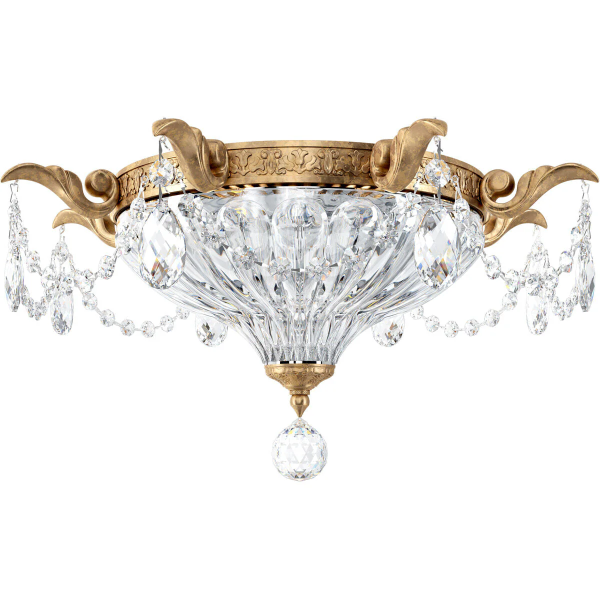 Schonbek Milano 5633 Flush Mount - Image 4
