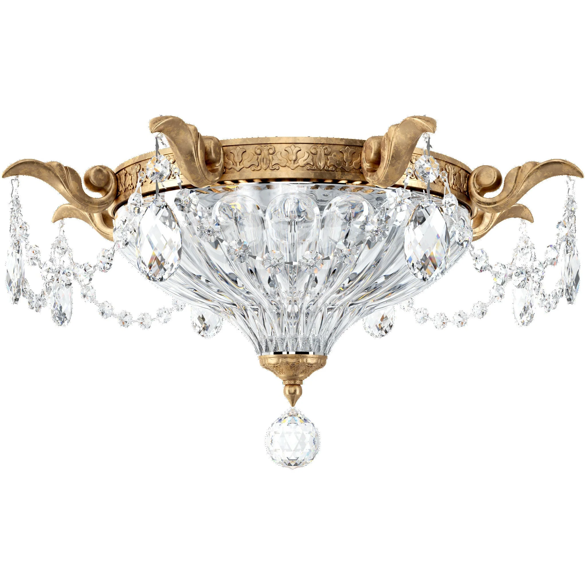 Schonbek Milano 5633 Flush Mount - Image 5