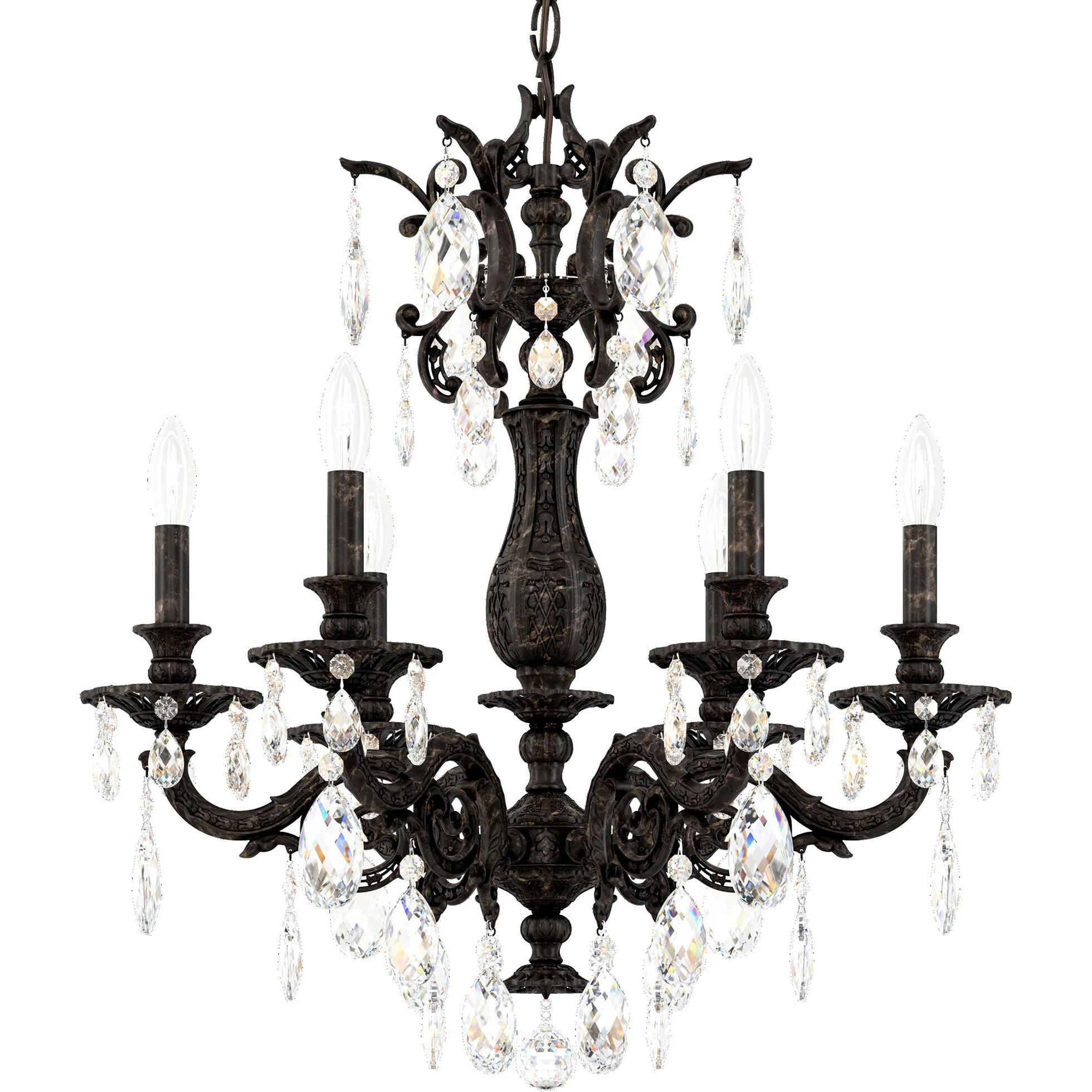 Schonbek Milano 5676 Chandelier - Image 8