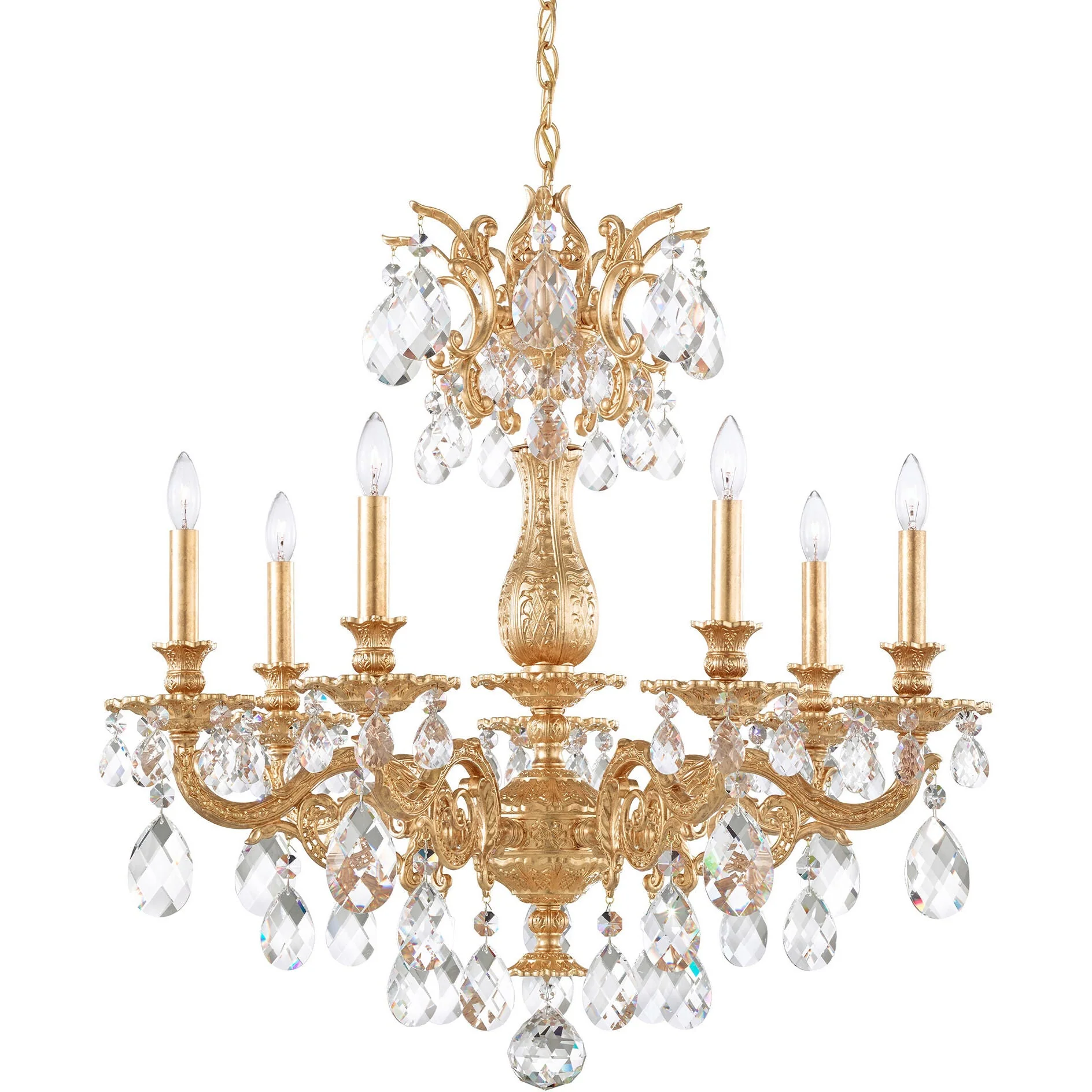 Schonbek Milano 5677 Chandelier - Image 4