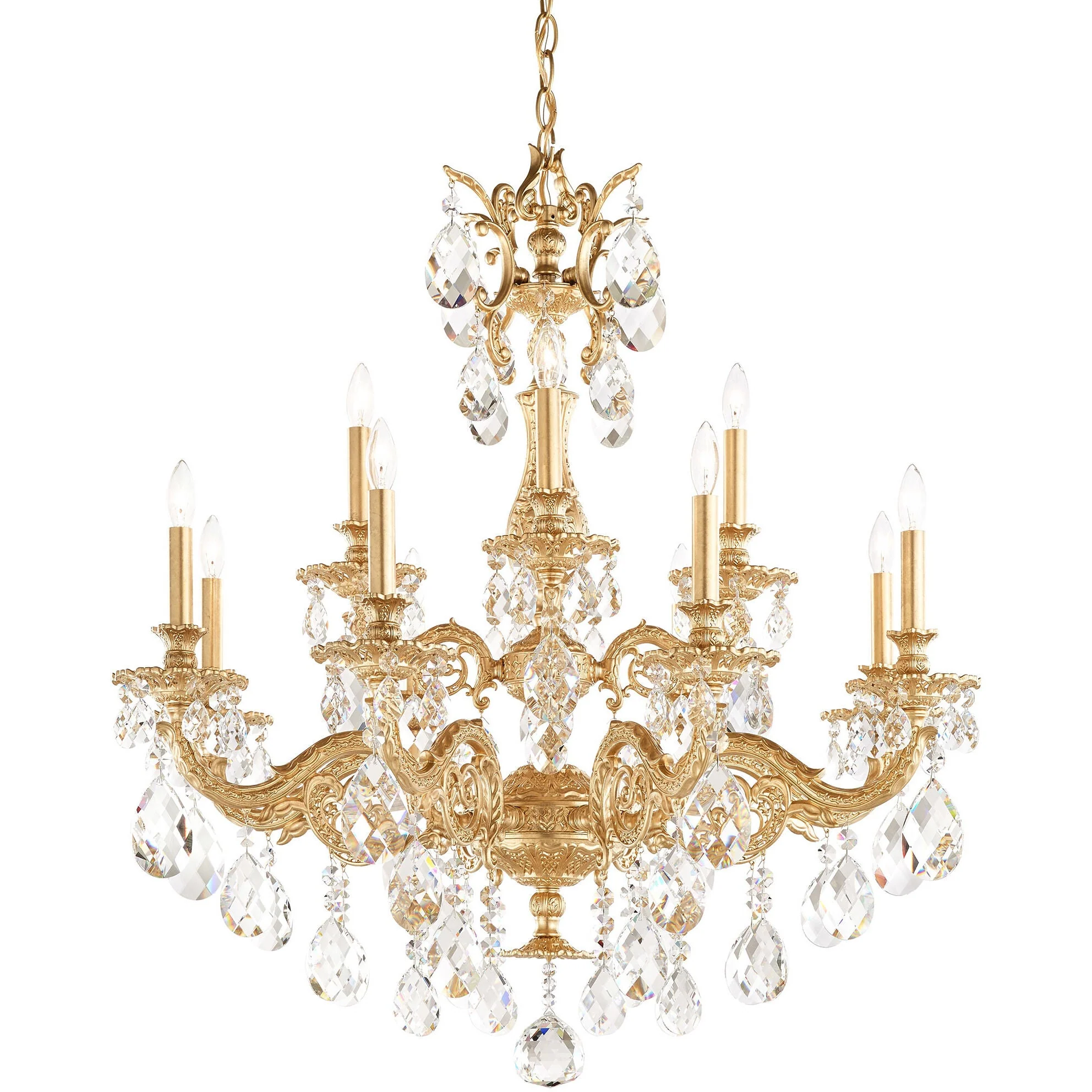 Schonbek Milano 5682 Chandelier - Image 2