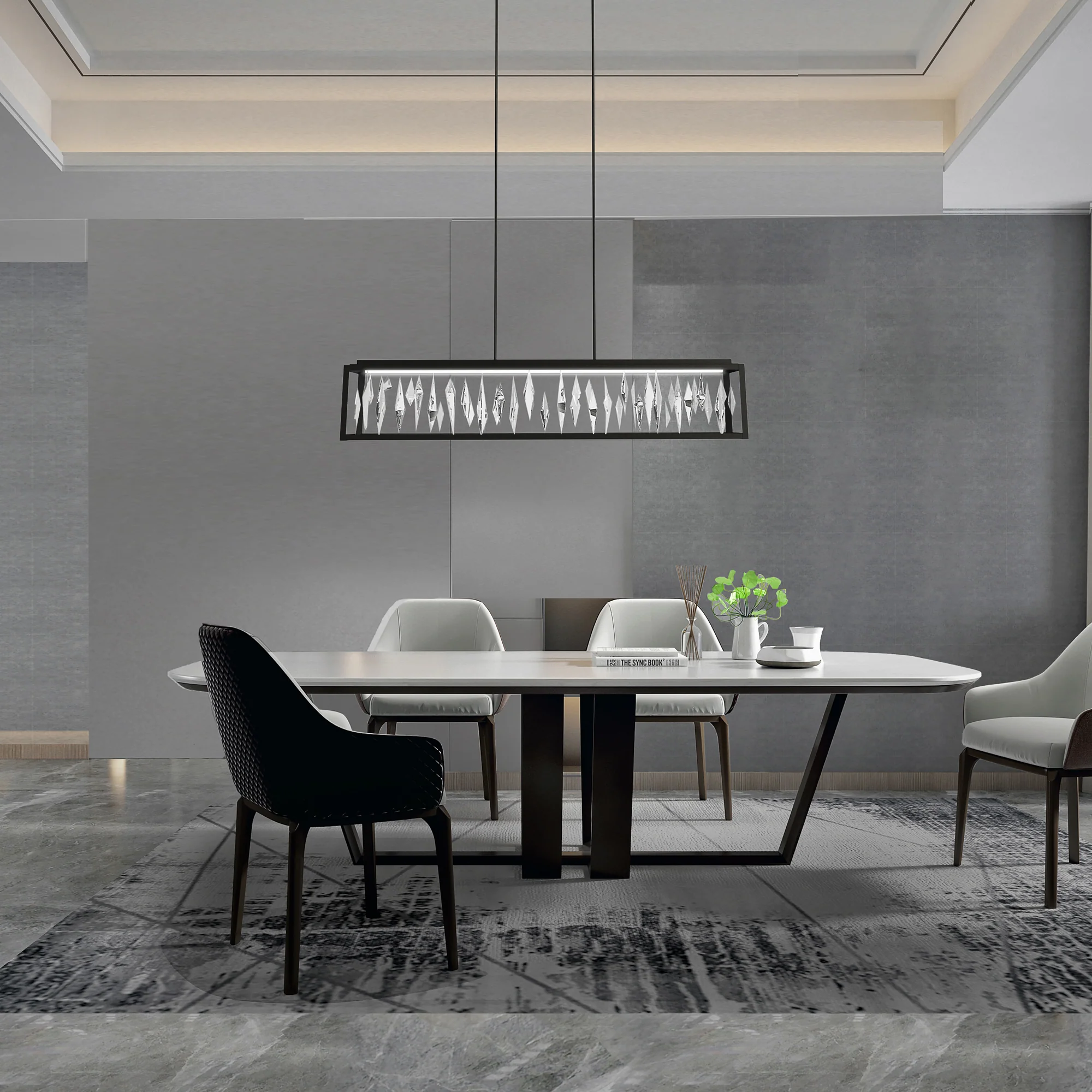 Schonbek Mirage BPD16254 Linear Pendant - Image 6
